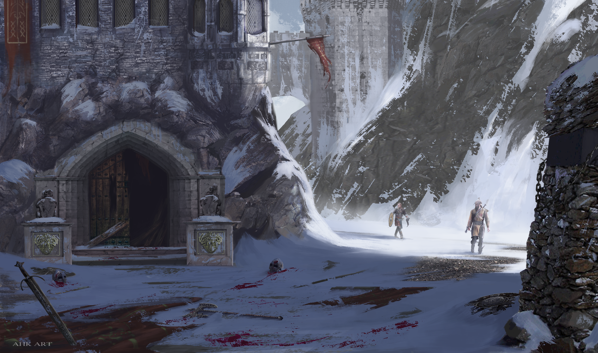 Abandoned Viking Castle