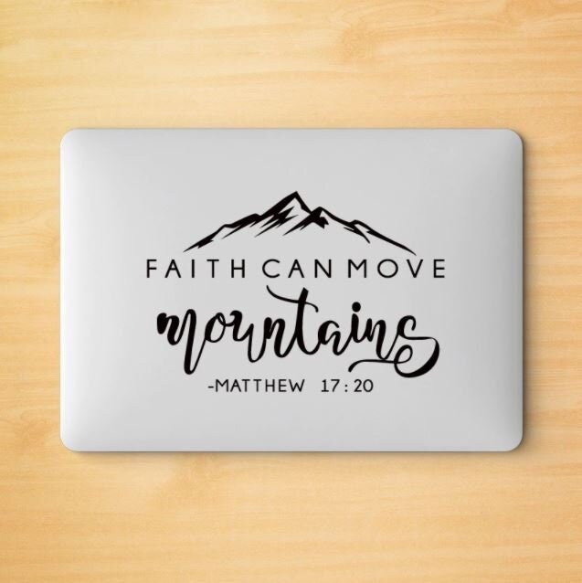 Custom Scripture Case Faith Can Move Mountains 