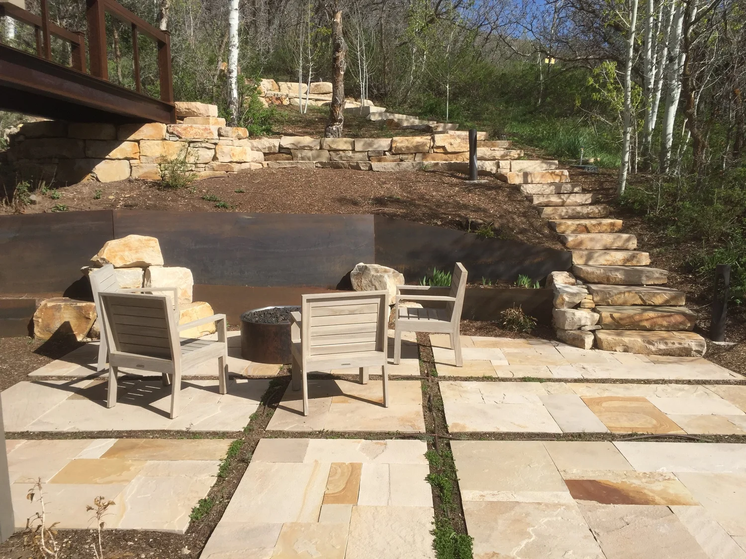 square-flagstone-patio