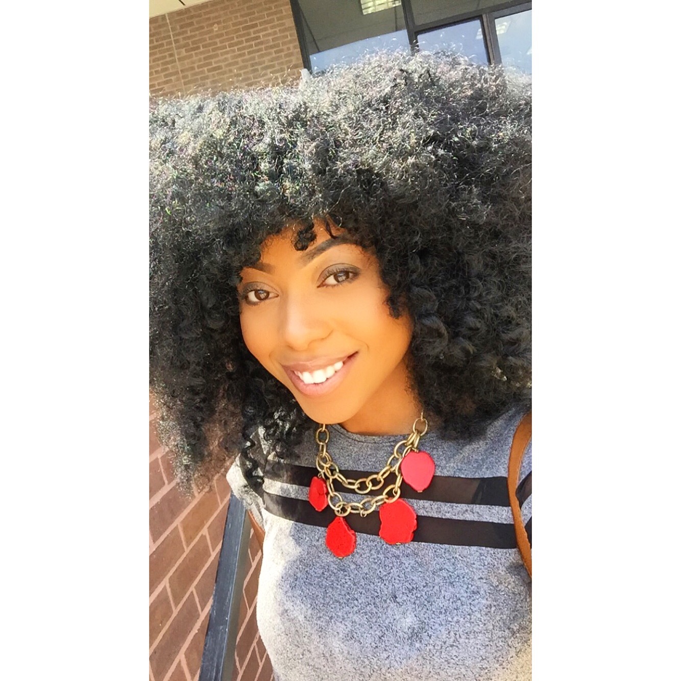 I took this photo the day I told my boss. I smiled because I felt free and could finally breathe again.