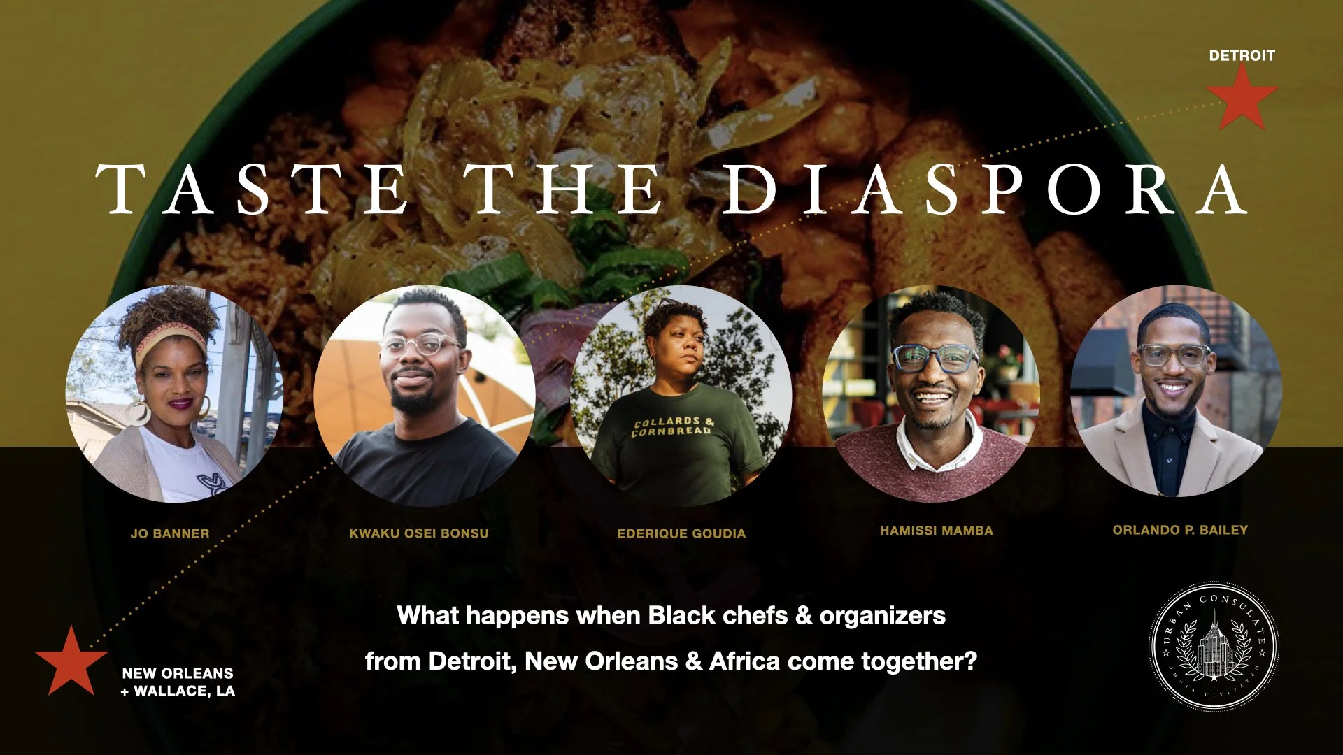 URBAN CONSULATE: TASTE THE DIASPORA