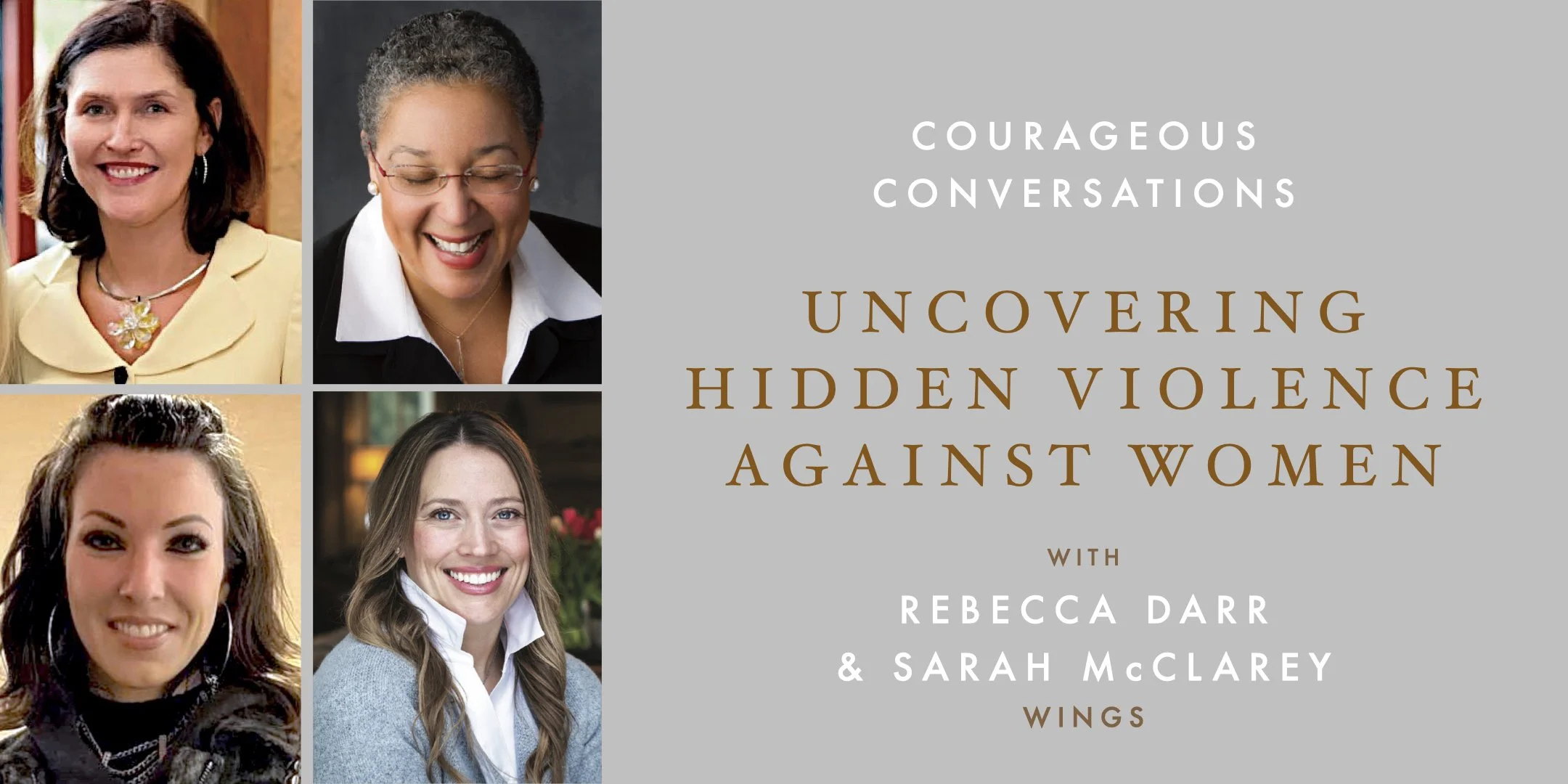 COURAGEOUS CONVERSATIONS: UNCOVERING HIDDEN VIOLENCE AGAINST WOMEN