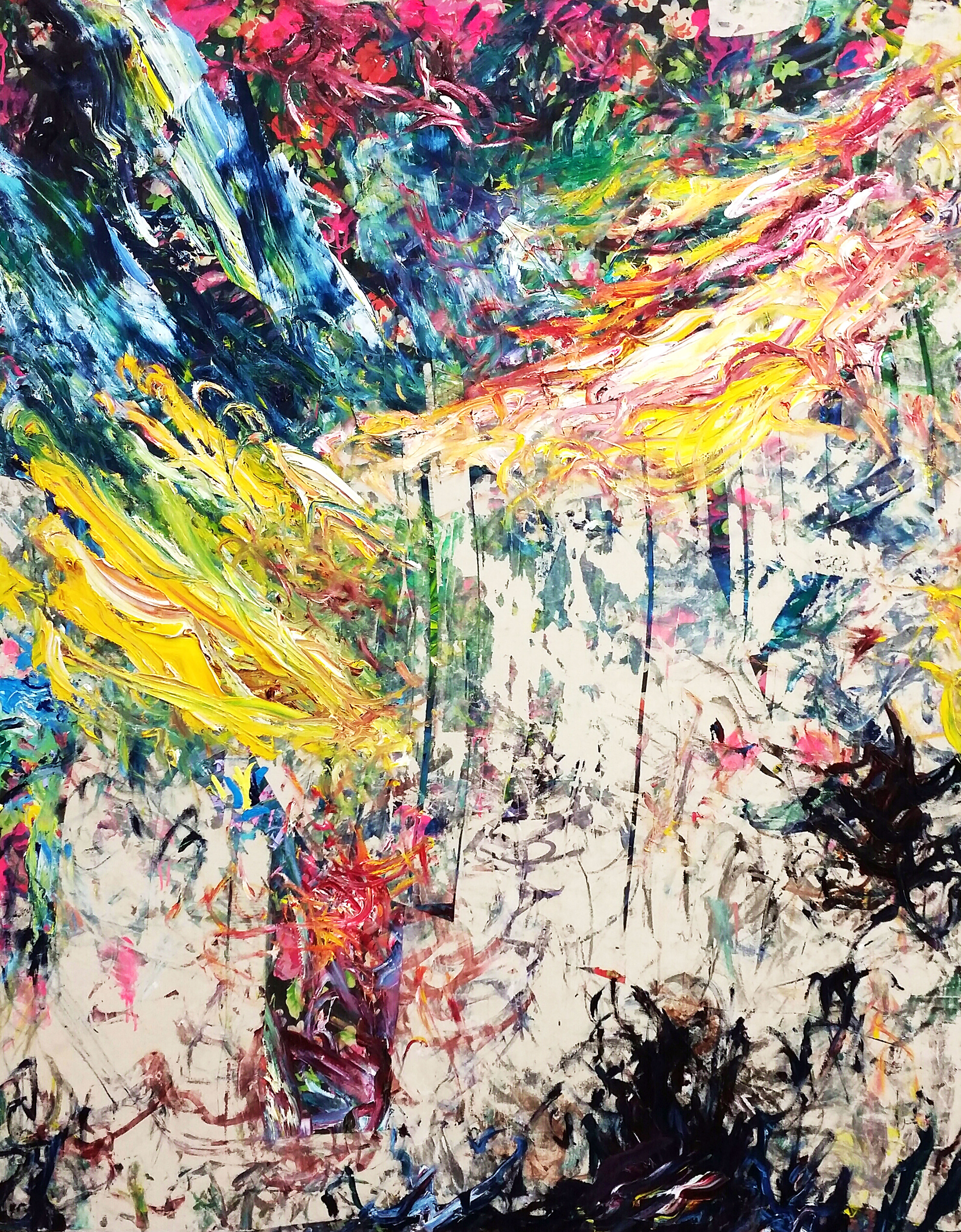 "Paramnesia", 60"x50", 2016