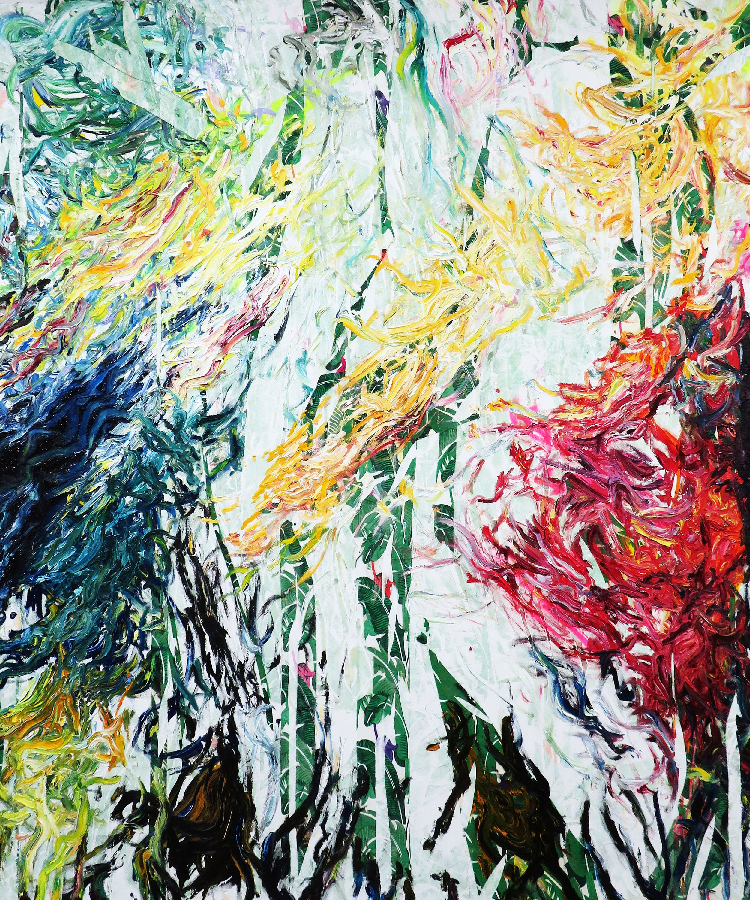 "Hesperides", 70"x60", 2016