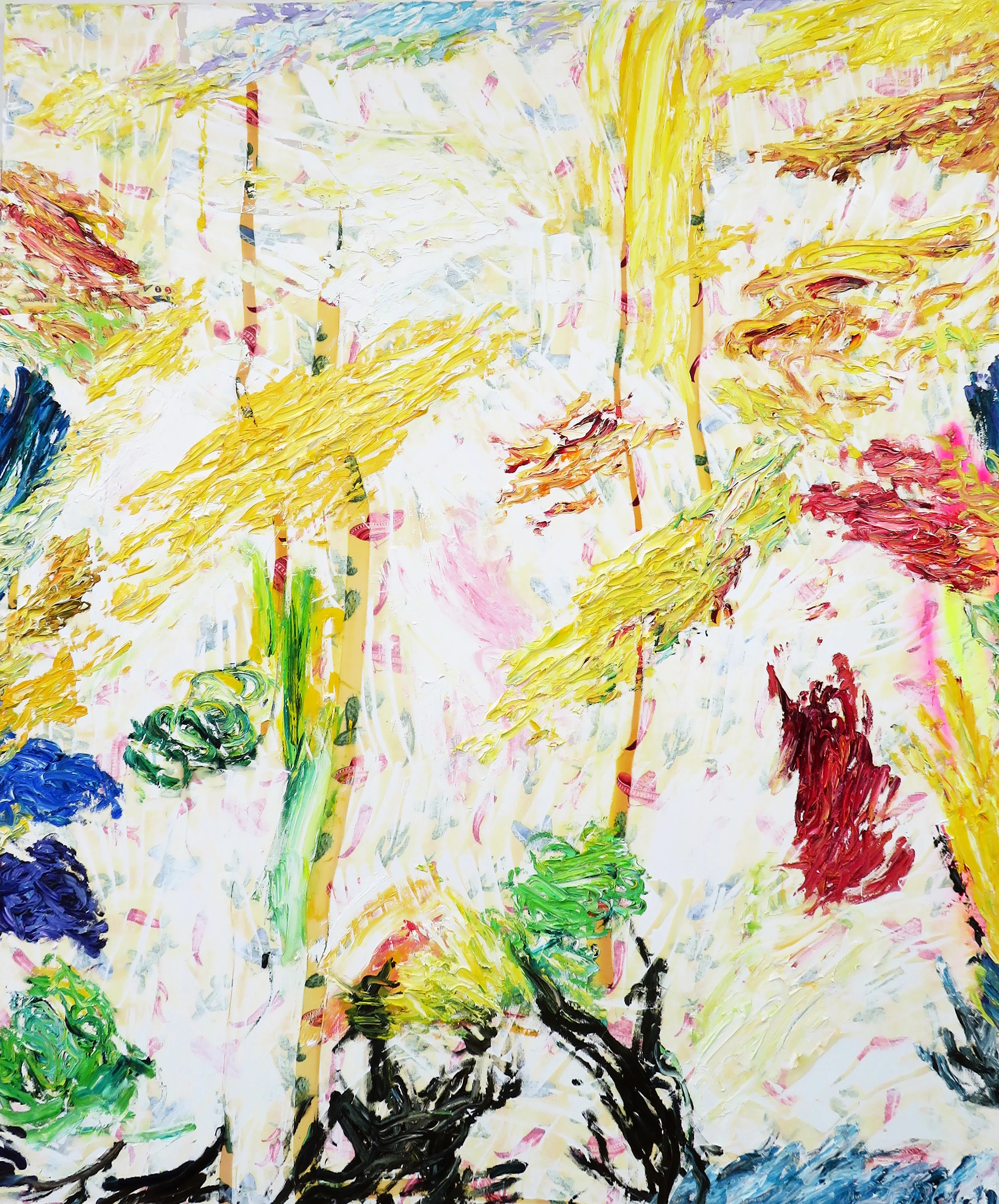 "Todo es de Color", 60"x50", 2017