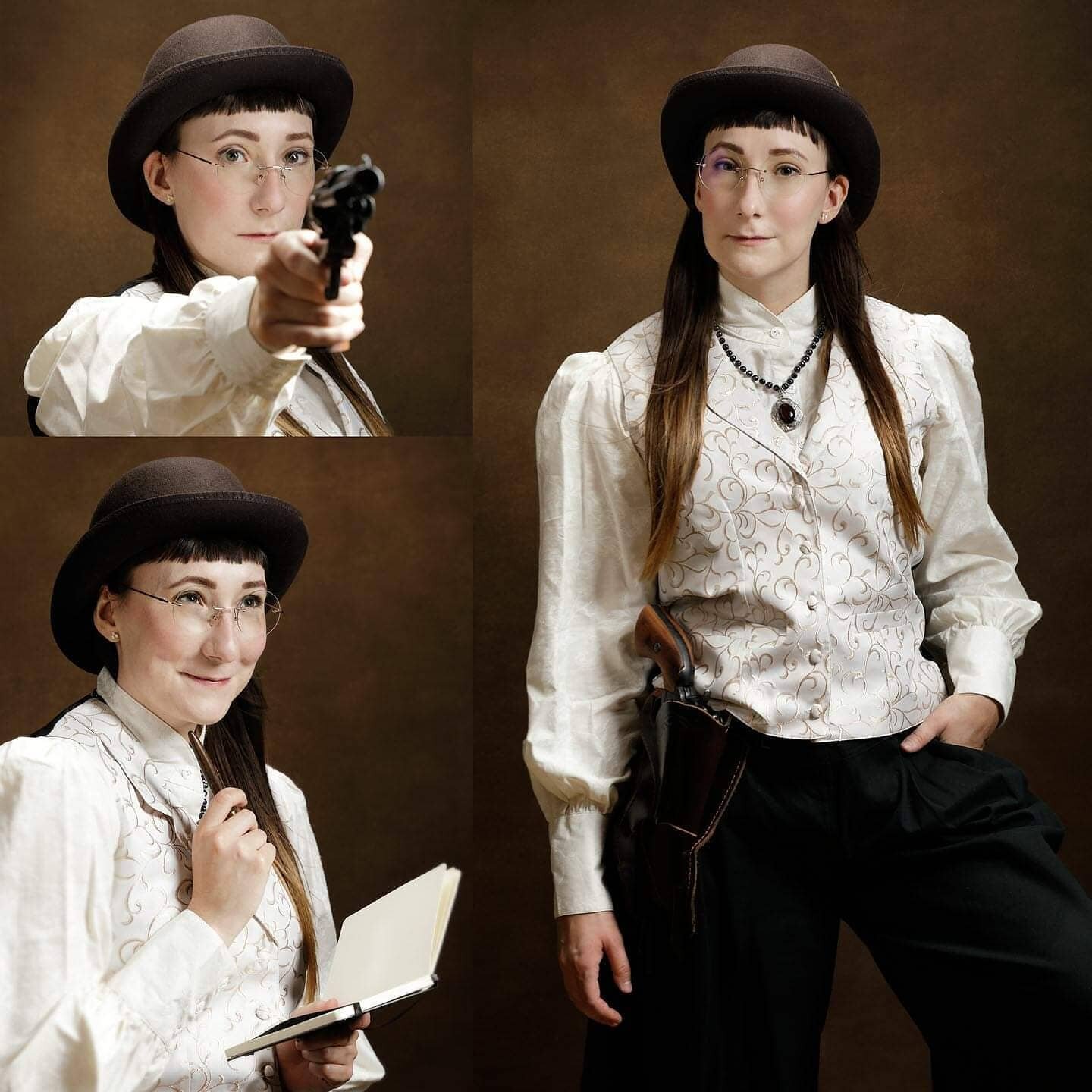 Meet the Cast: Part 2
Matilda Walsh: Owner, Operator and Editor in Chief of the Little Big Tribune.
If there is a story to be told you better believe Ms. Walsh will be on the case. Nothing escapes her keen reporter eyes.
Played by @jo.heather
Lucky