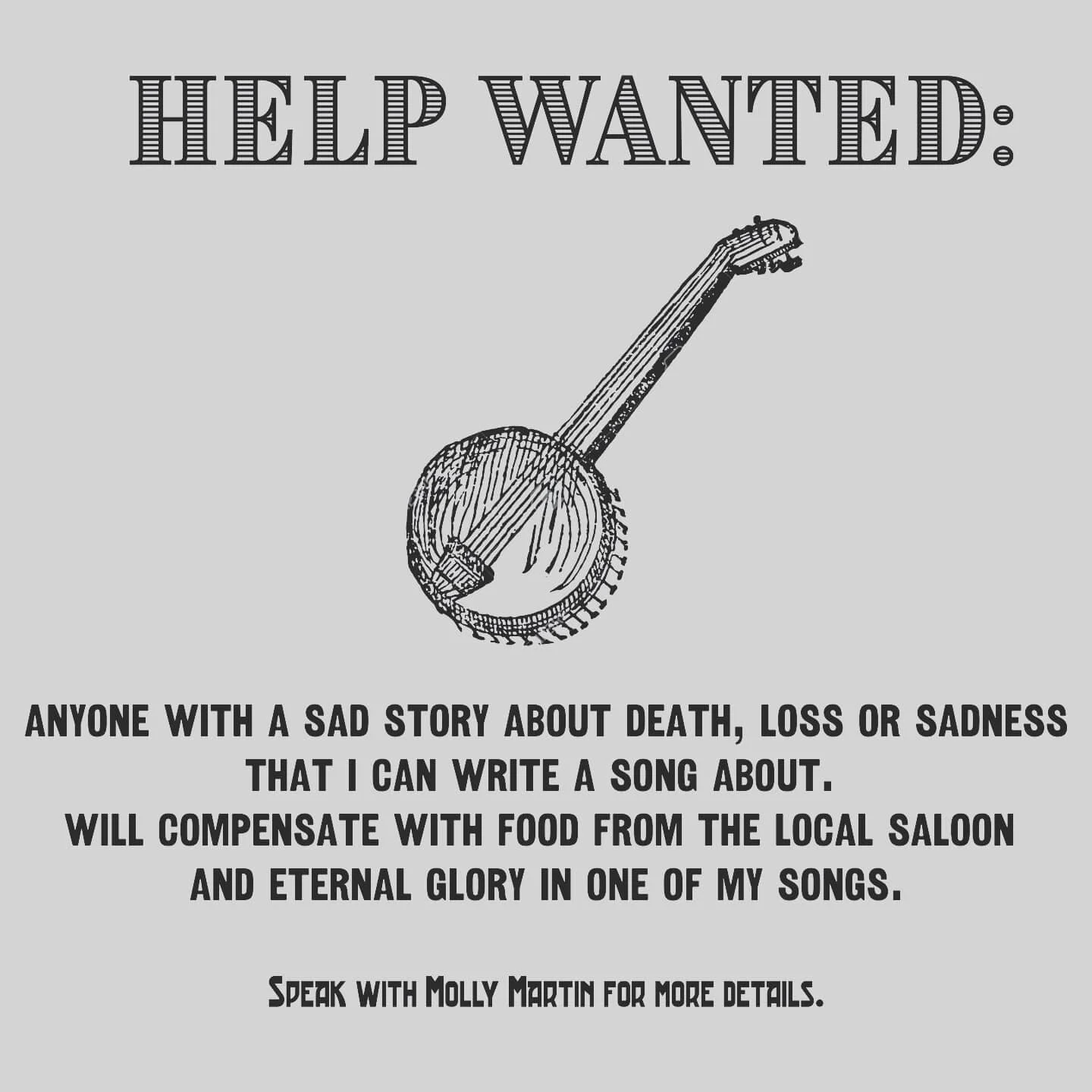 We begin our story today at noon! Book your tickets soon!!