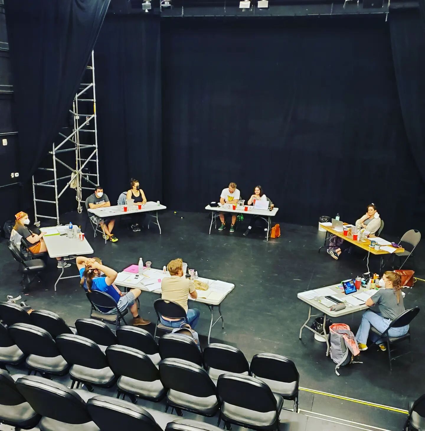 Big thank you to @persephonetheatre for the first three days of our workshop for West of Nowhere as a part of their Incubator series!