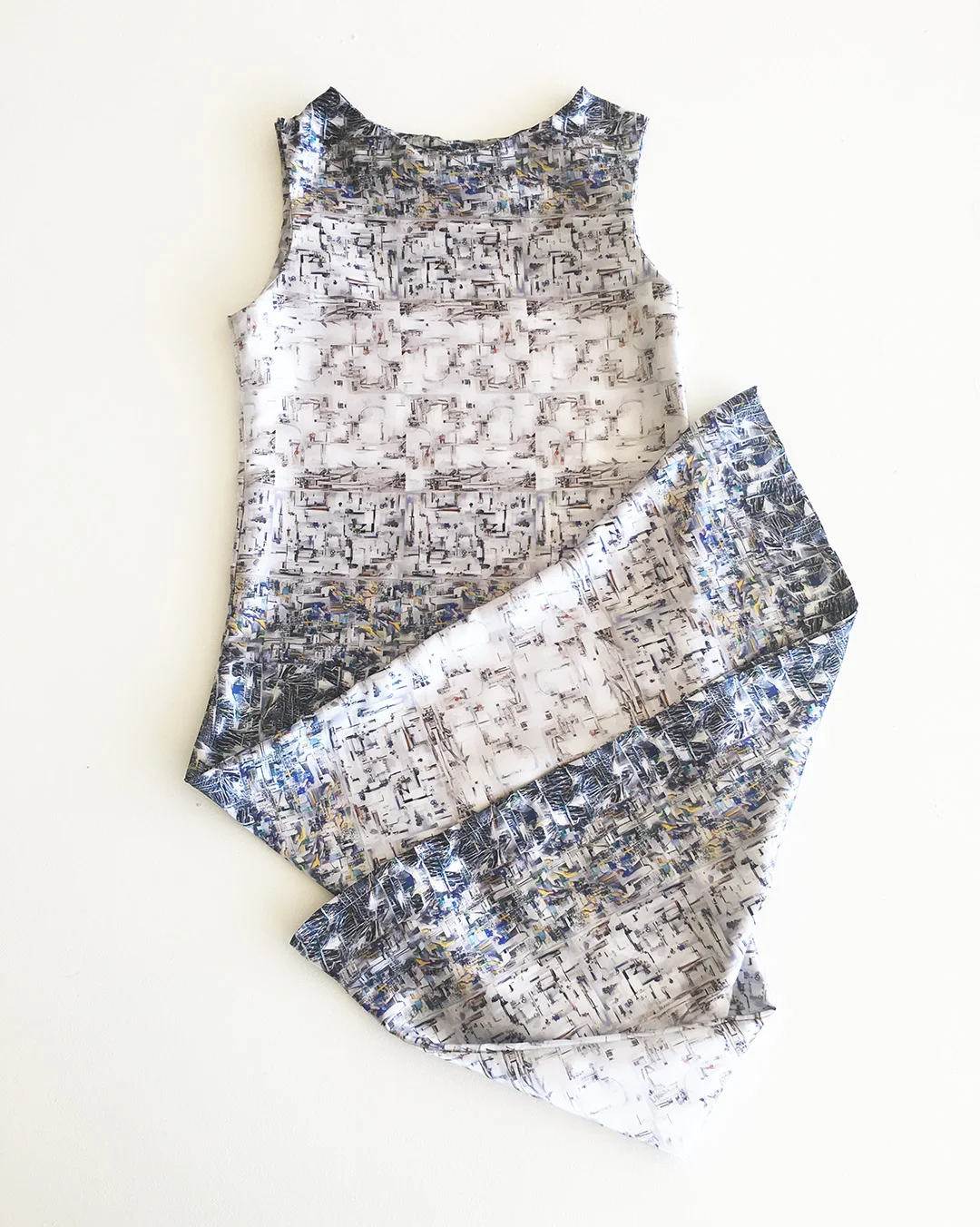 Dress prototype (made with fabric design shown)