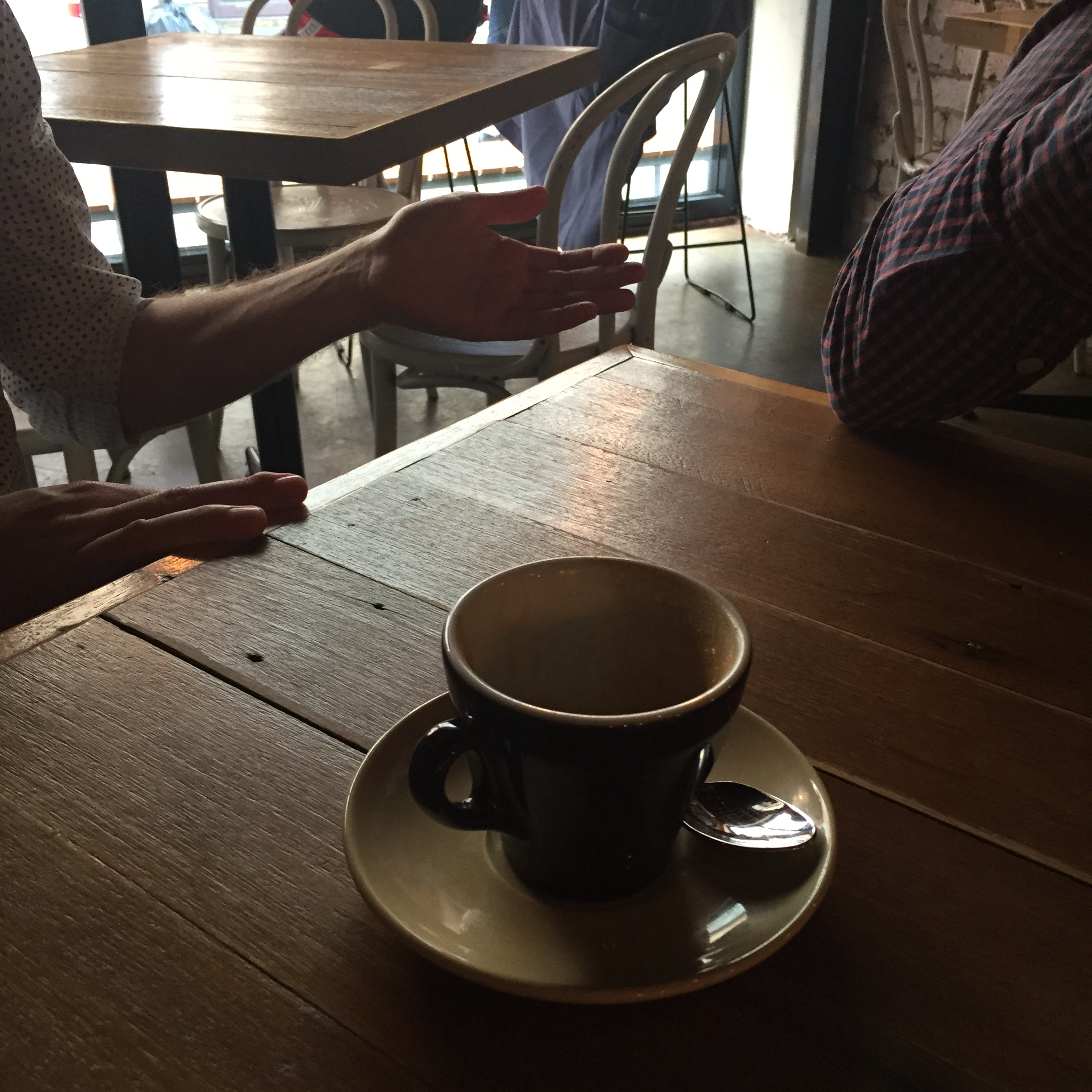 Perfect spot for a morning coffee meeting - Peel Street Kitchen