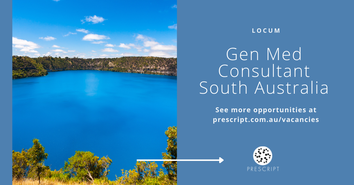 General Medicine Consultant Mount Gambier SA Up To 2400 Per Shift