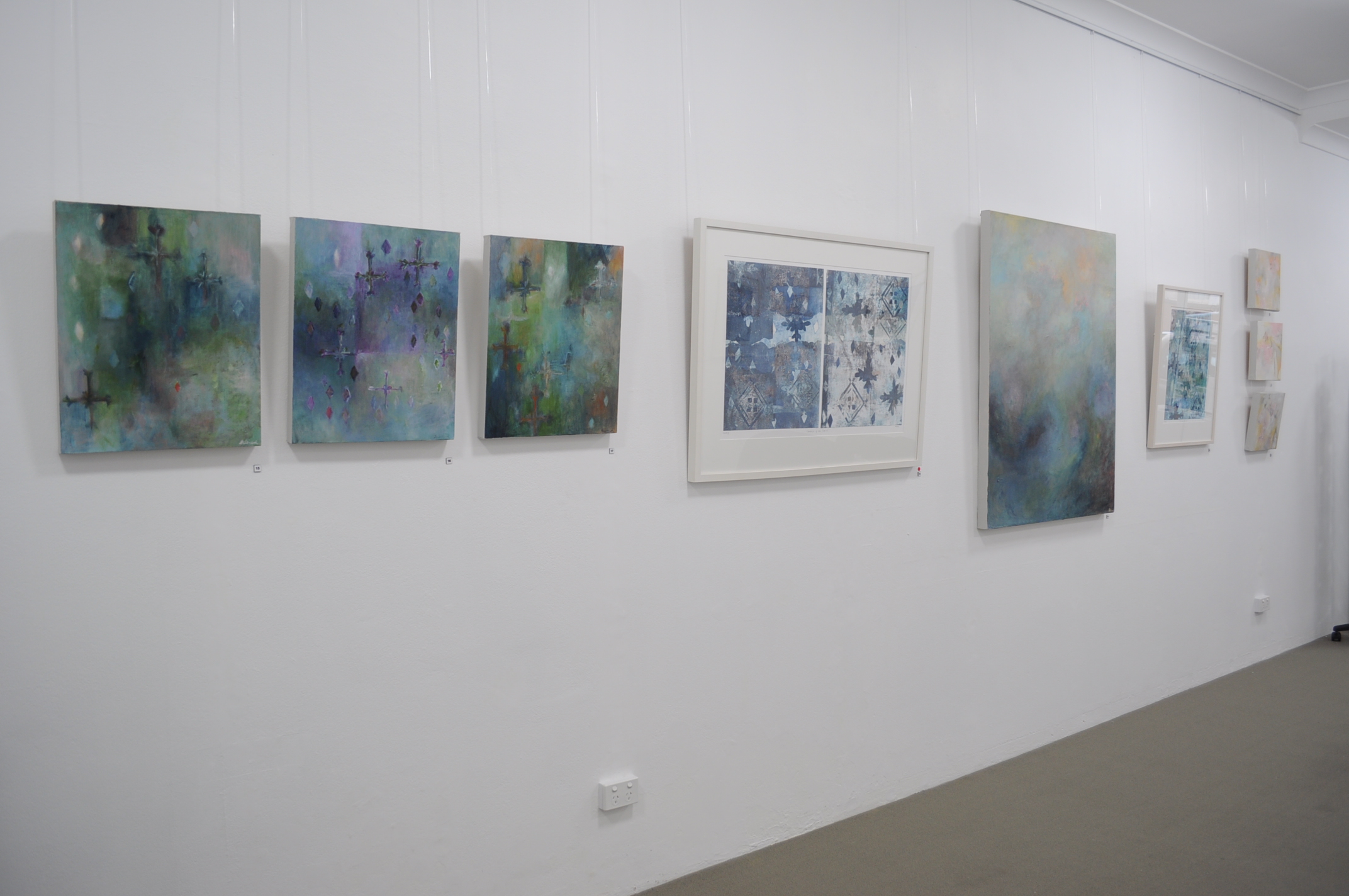 installation view - side wall