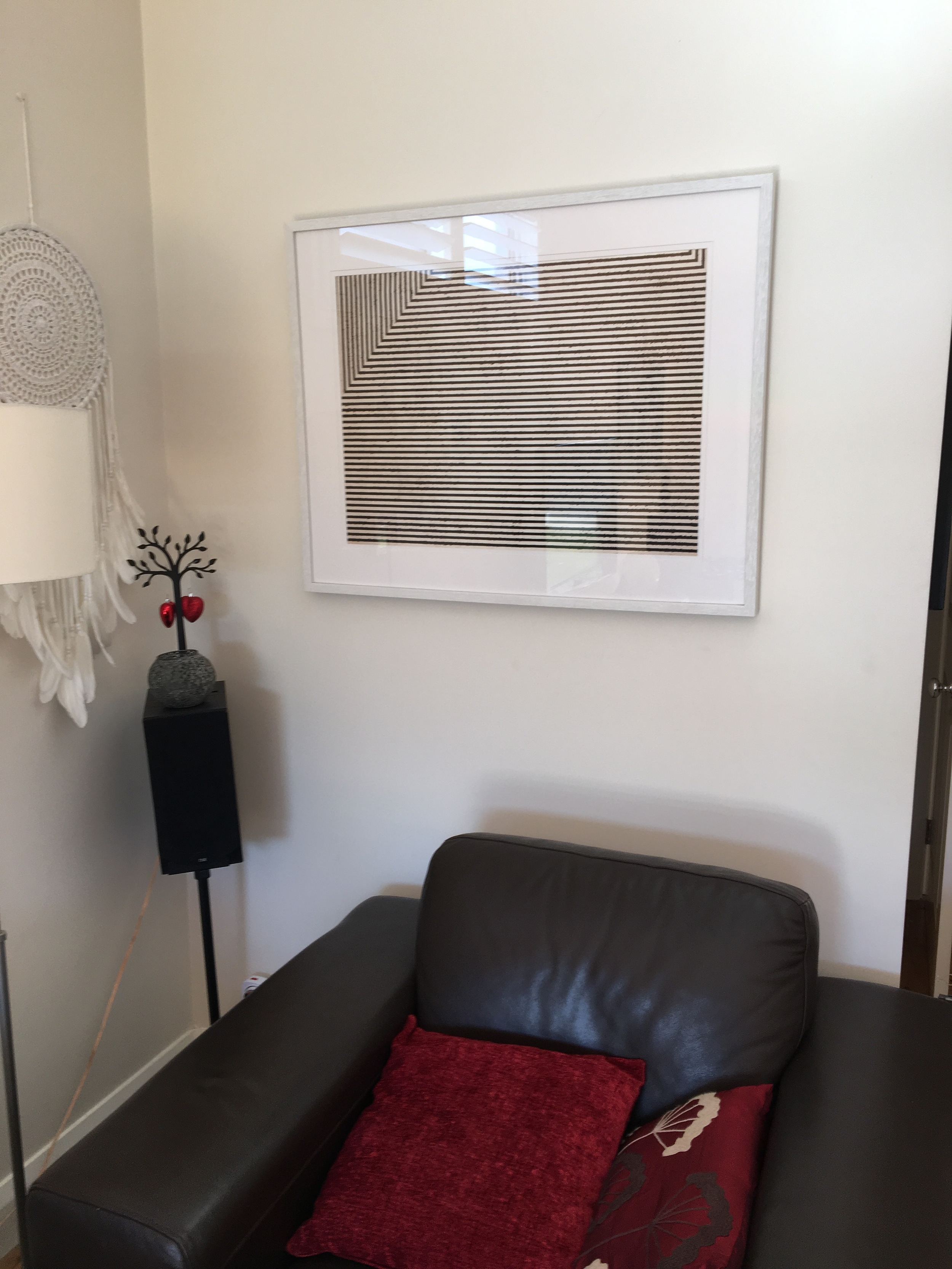 Catherine Tempest photographic work purchased from Gallery 139's first exhibition BEGINNINGS in it's home .