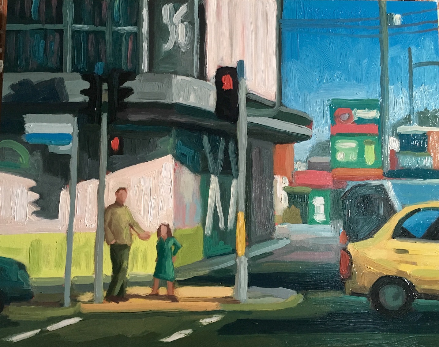 Peter Lankas Words of Wisdom 2018 oil on board 40 x 50cm SOLD