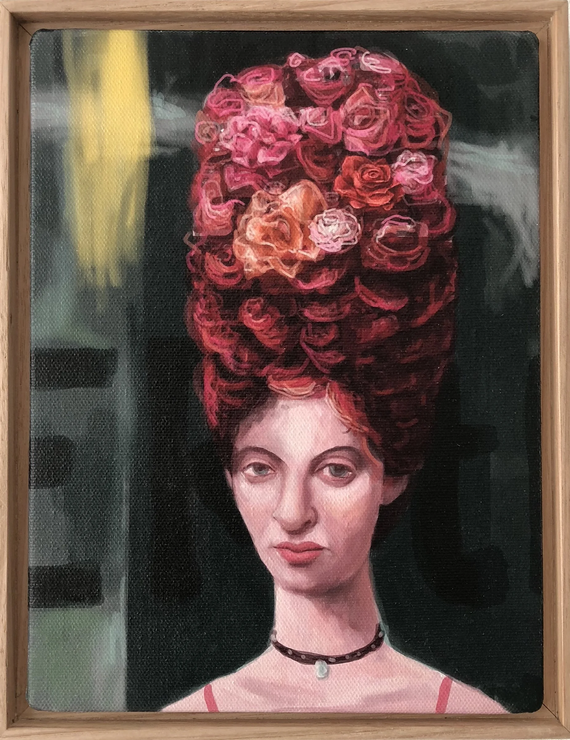 Peter Lankas Tricky Rosie 2018 ipad drawing, archival print on canvas 23.5 x 18cm framed Artist Proof + edition of 10 $285.00 each (AP + 10 available) edition includes framing