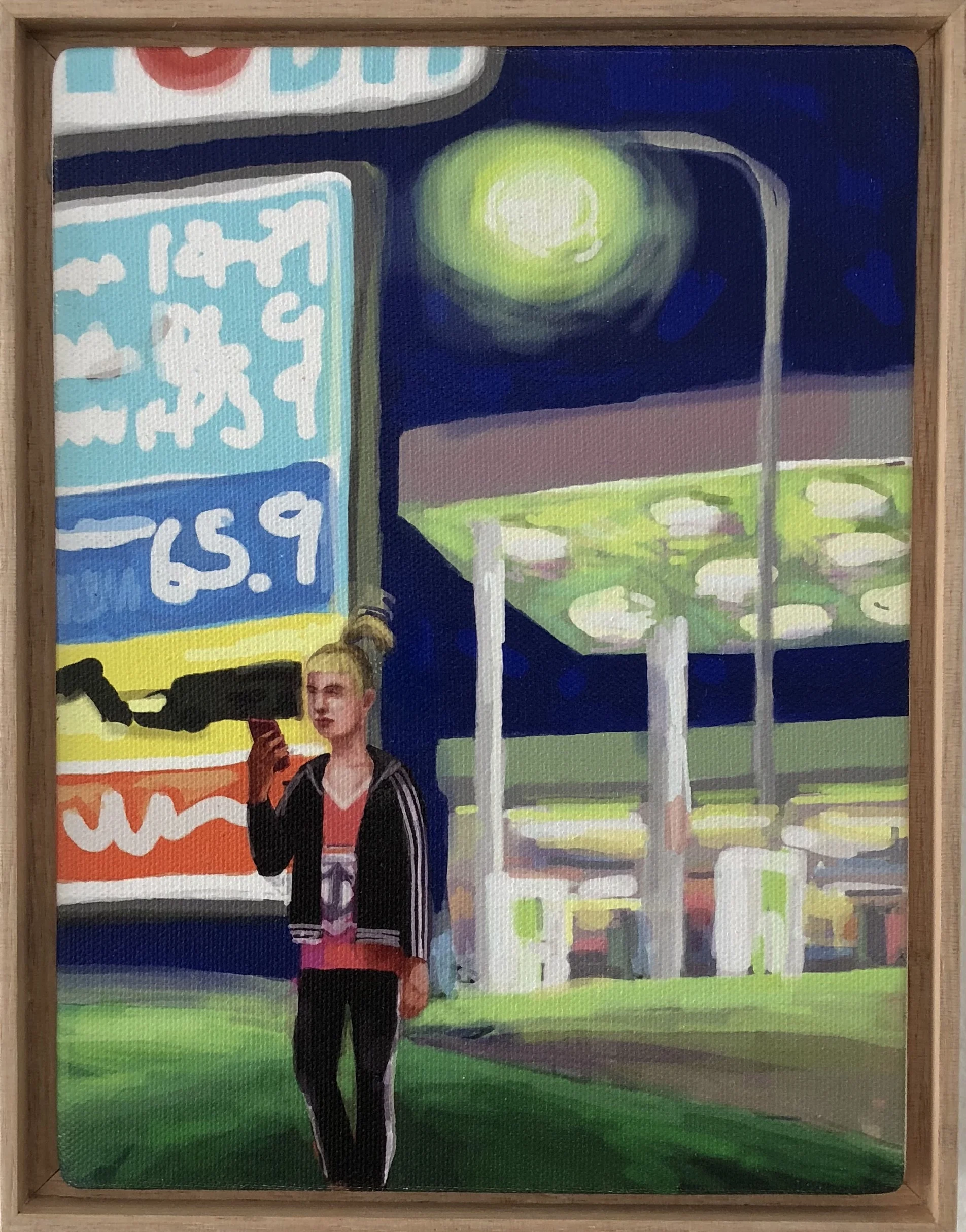 Peter Lankas Servo hookup 2018 ipad drawing, archival print on canvas 23.5 x 18cm framed Artist Proof + edition of 10 $285.00 each (AP + 10 available) edition includes framing