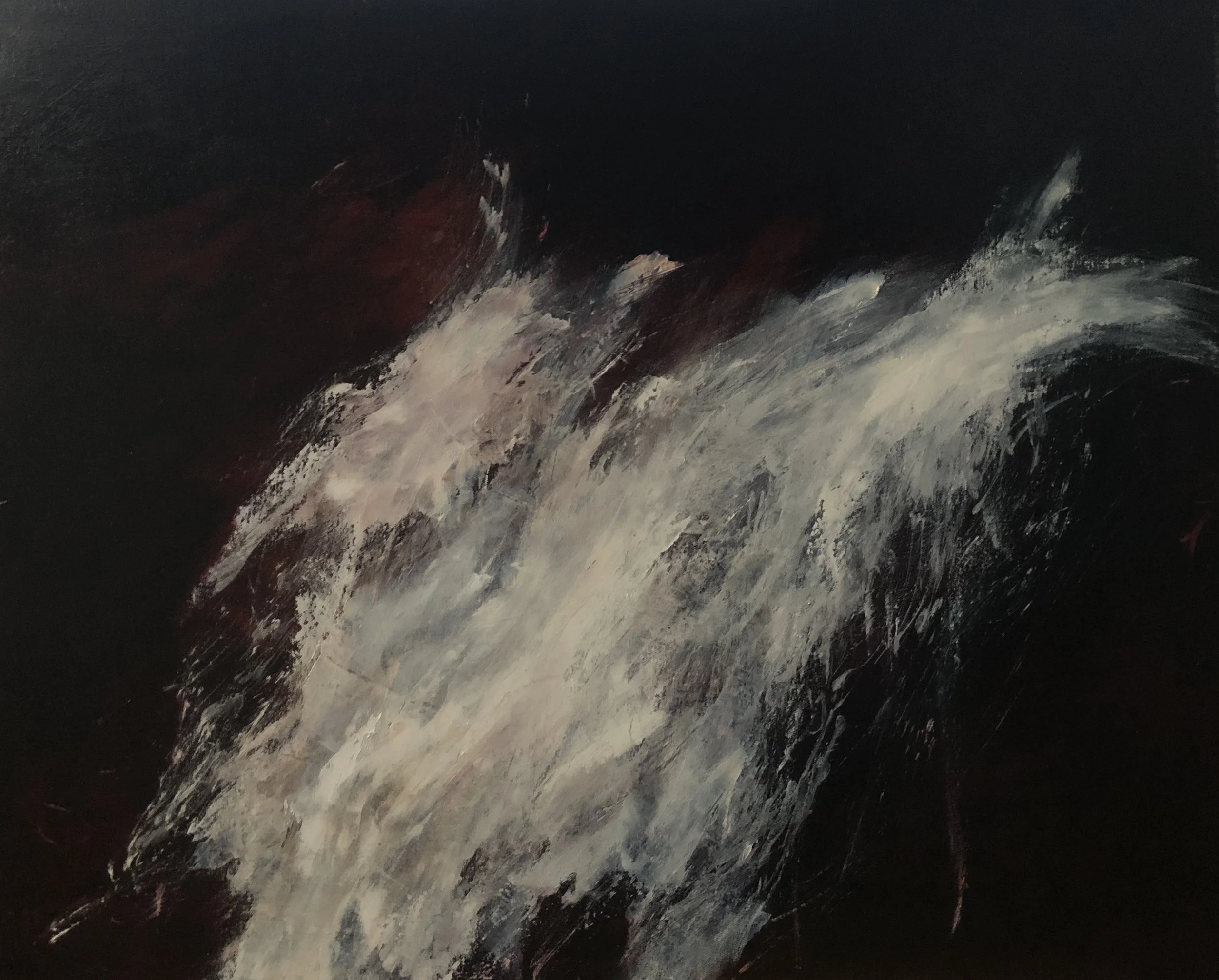 Lydia Miller Sea spray oil on canvas 61 x76cm $850.00