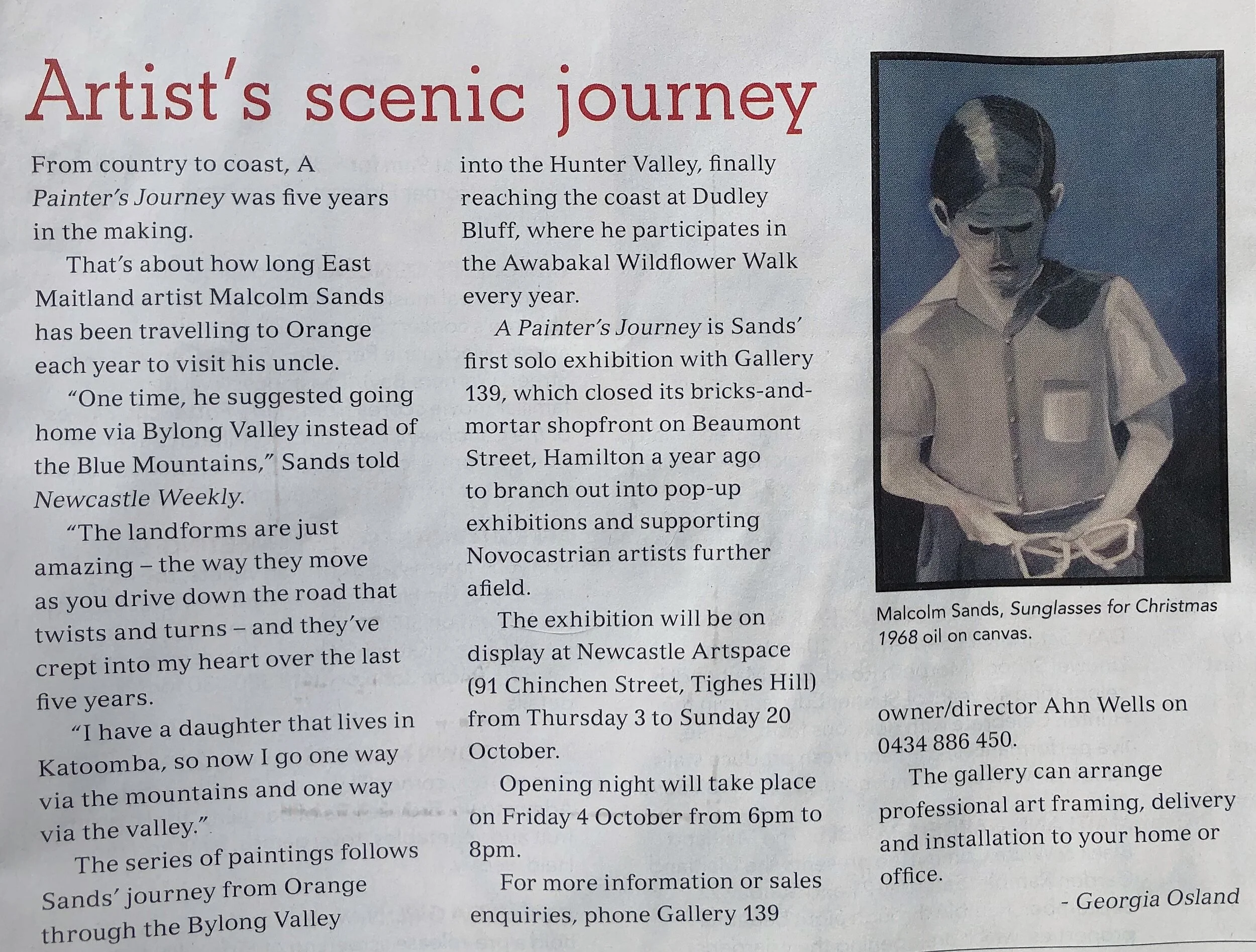 Newcastle Weekly, Thursday 19 September 2019, page 39.
