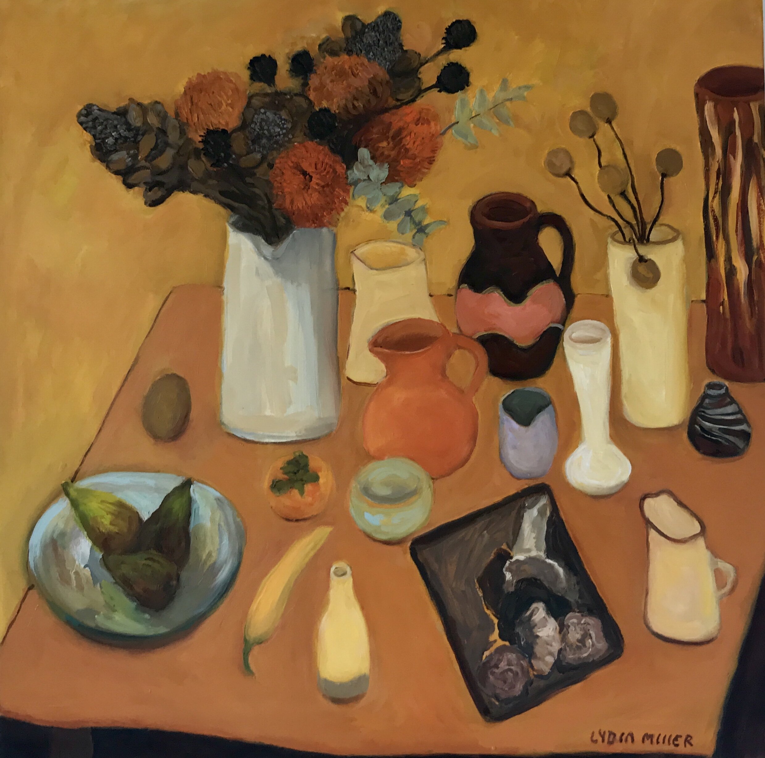 Lydia Miller Still-Life with mushrooms 2020 oil on canvas 102cm x 76cm.jpg