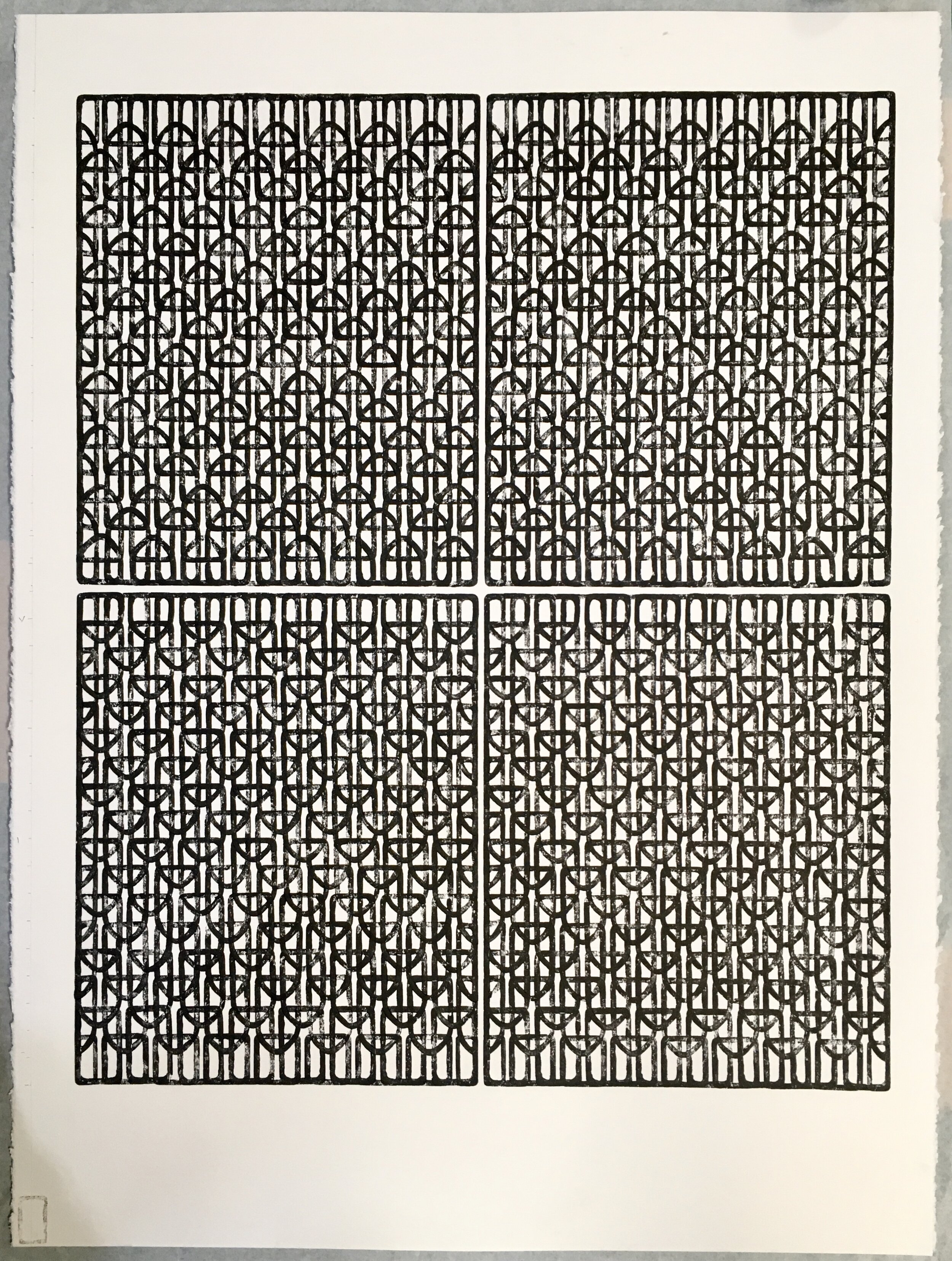  Benjamin Gallagher  2a/2b Pemberton Row  2020 soot on paper Artwork H61.4cm x W50.4cm Paper H76cm x W56.5cm 