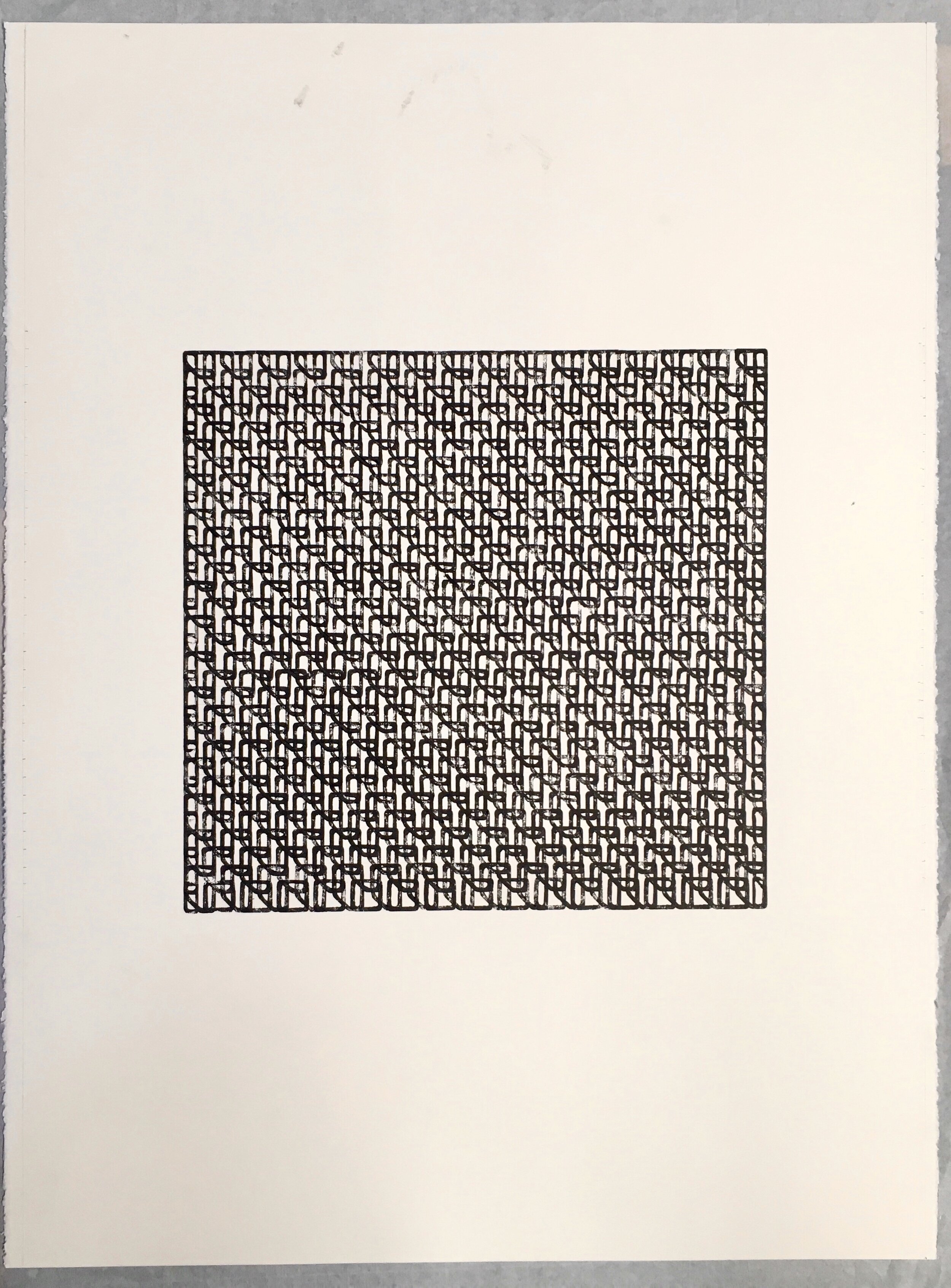  Benjamin Gallagher  17 Capel Court , 2020 soot on paper Artwork H34.7cm x W35.8cm Paper H76cm x W56.5cm 