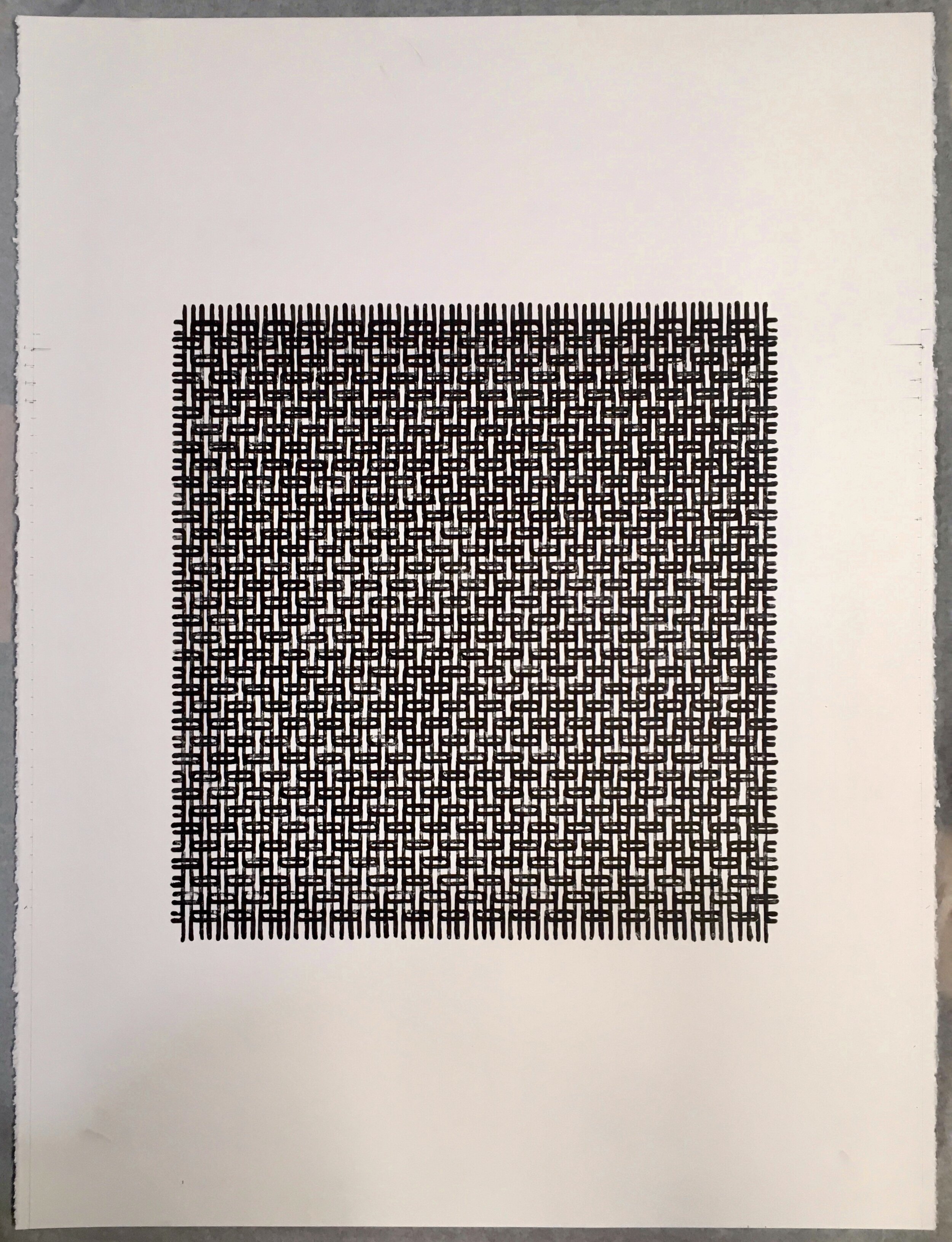  Benjamin Gallagher  63 Whalebone Court,  2020 soot on paper Artwork H 40.5cm x W 38cm Paper H 76cm x W 56.5cm 