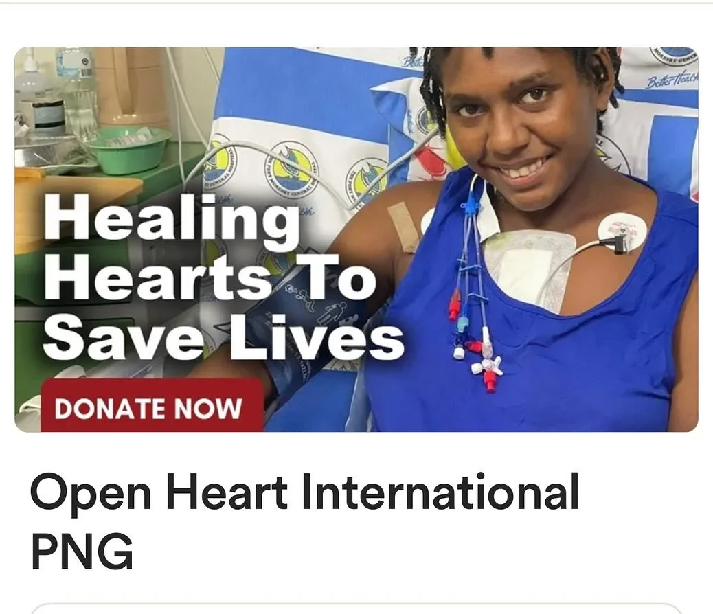 I&rsquo;m going to Papua New Guinea as part of an Open Heart International team. The team works with the local team at Port Moresby General Hospital to provide cardiac surgery for the people of PNG who would otherwise struggle with shortened lives fr