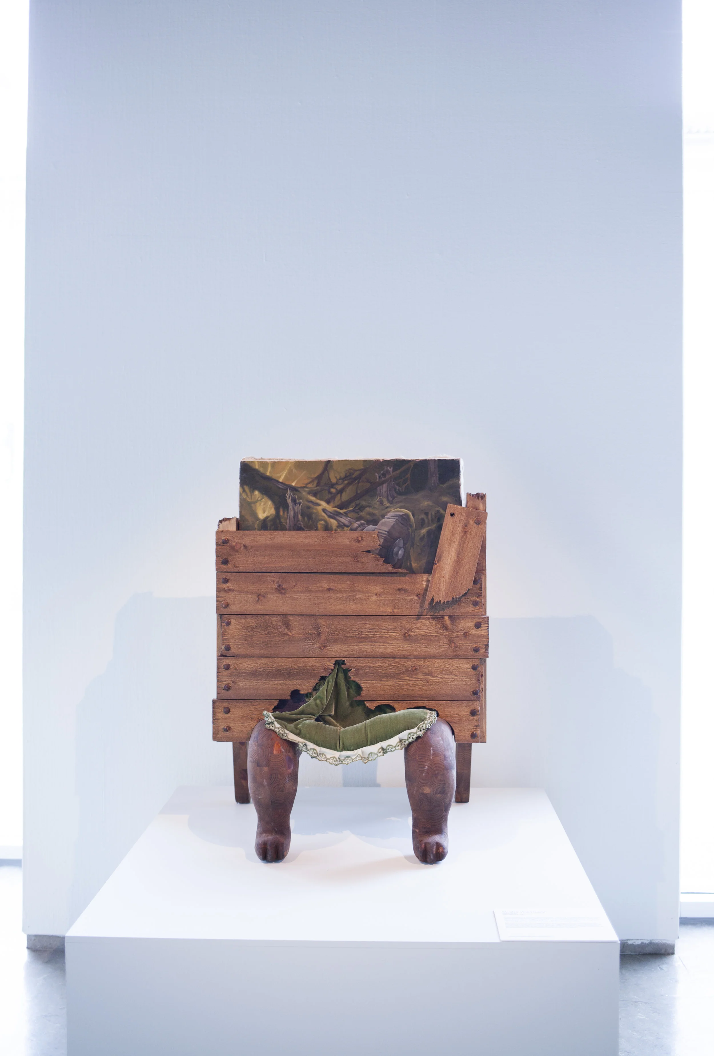 Bjørn Båsen, Woods in Wood . Foto: Nordenfjeldske Kunstindustrimuseum