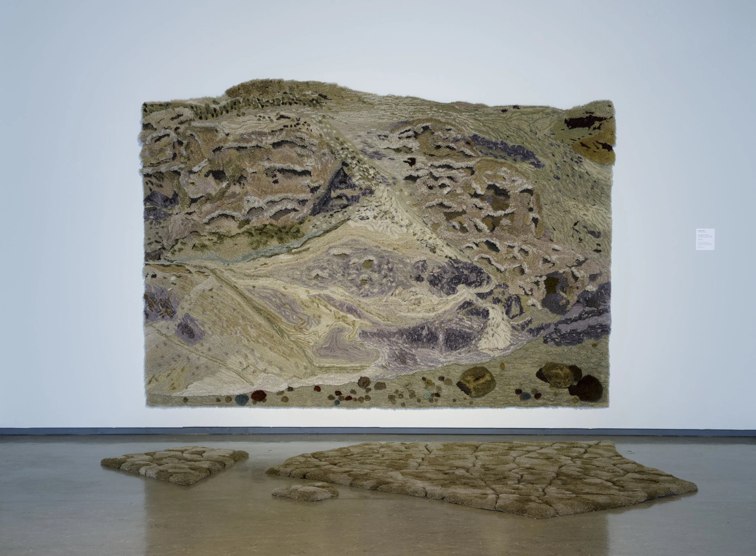 Alexandra Kehayoglou, Lago Salitroso , 2019. Håndtuft, ull. Foto: Dag-Arve Forbergskog