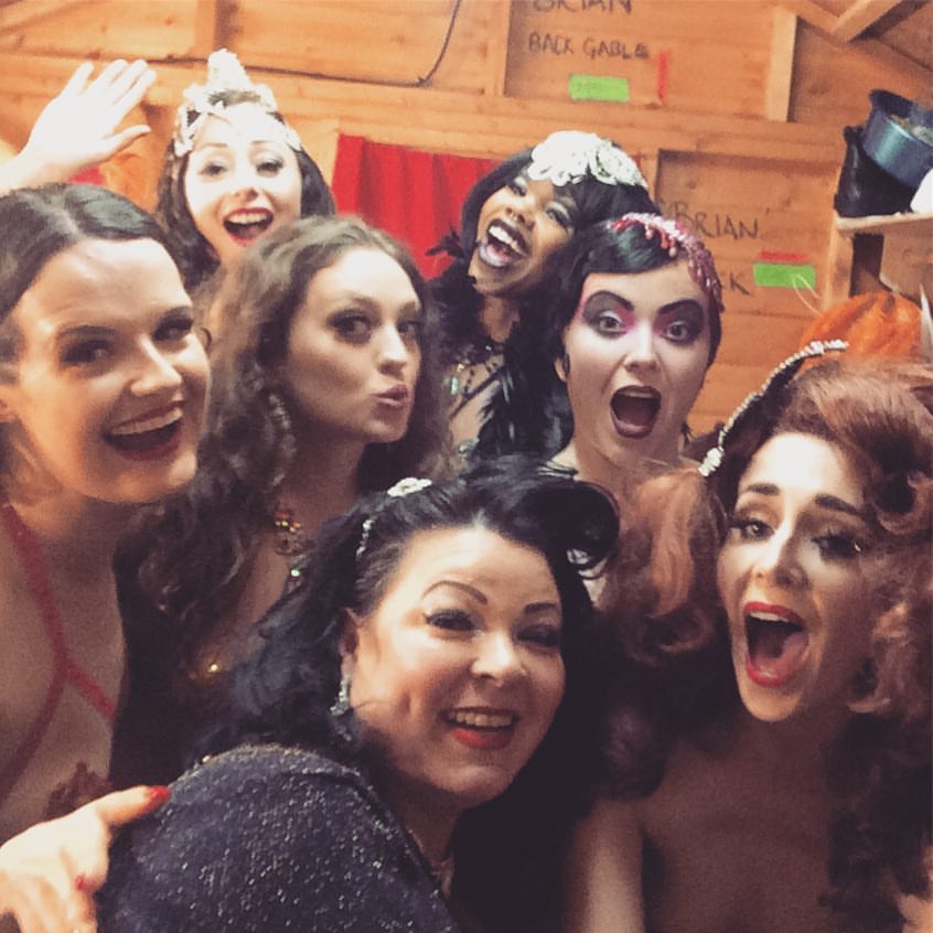The cast of Best of Burlesque, Sunday August 14th 2016