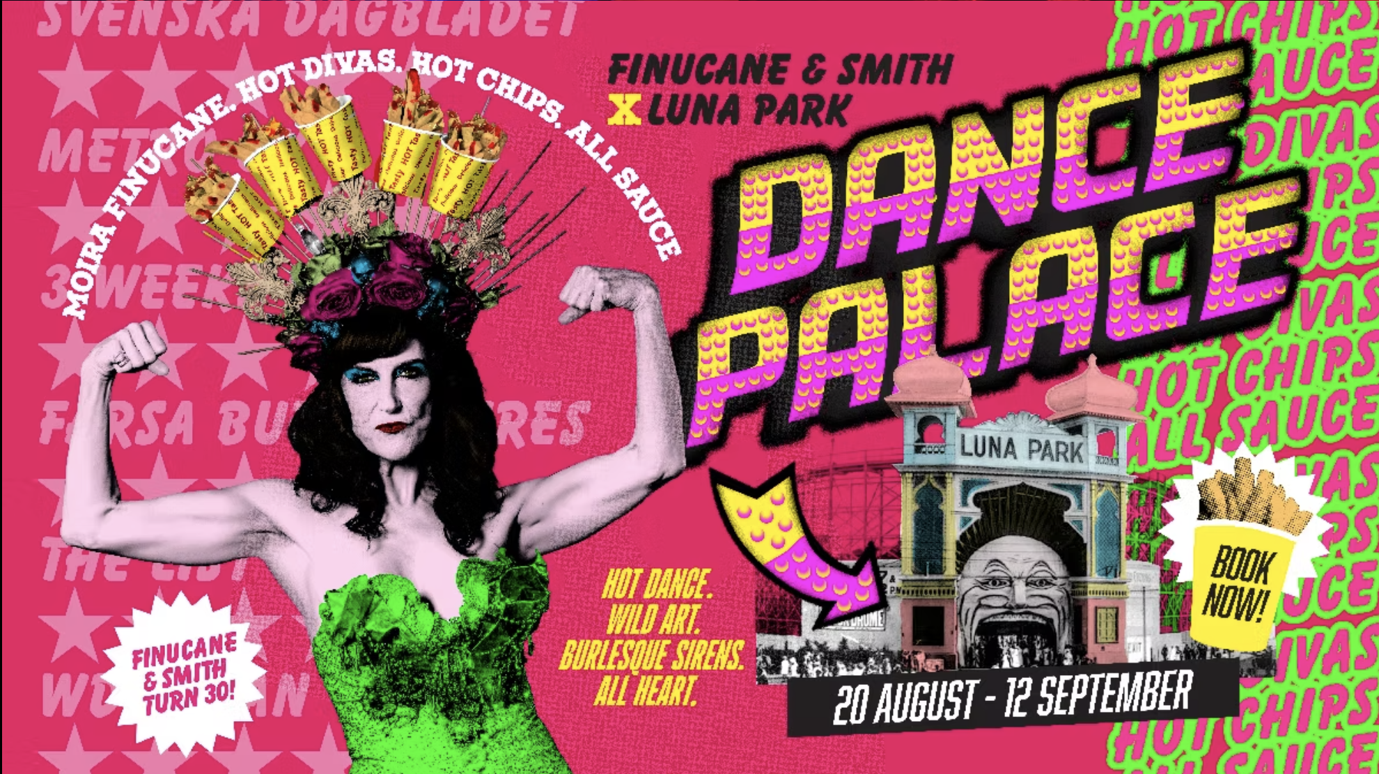 Finucane &amp; Smith's "Dance Palace" at Luna Park, Melbourne