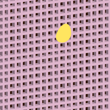 Droplet in front of Sky Scraper