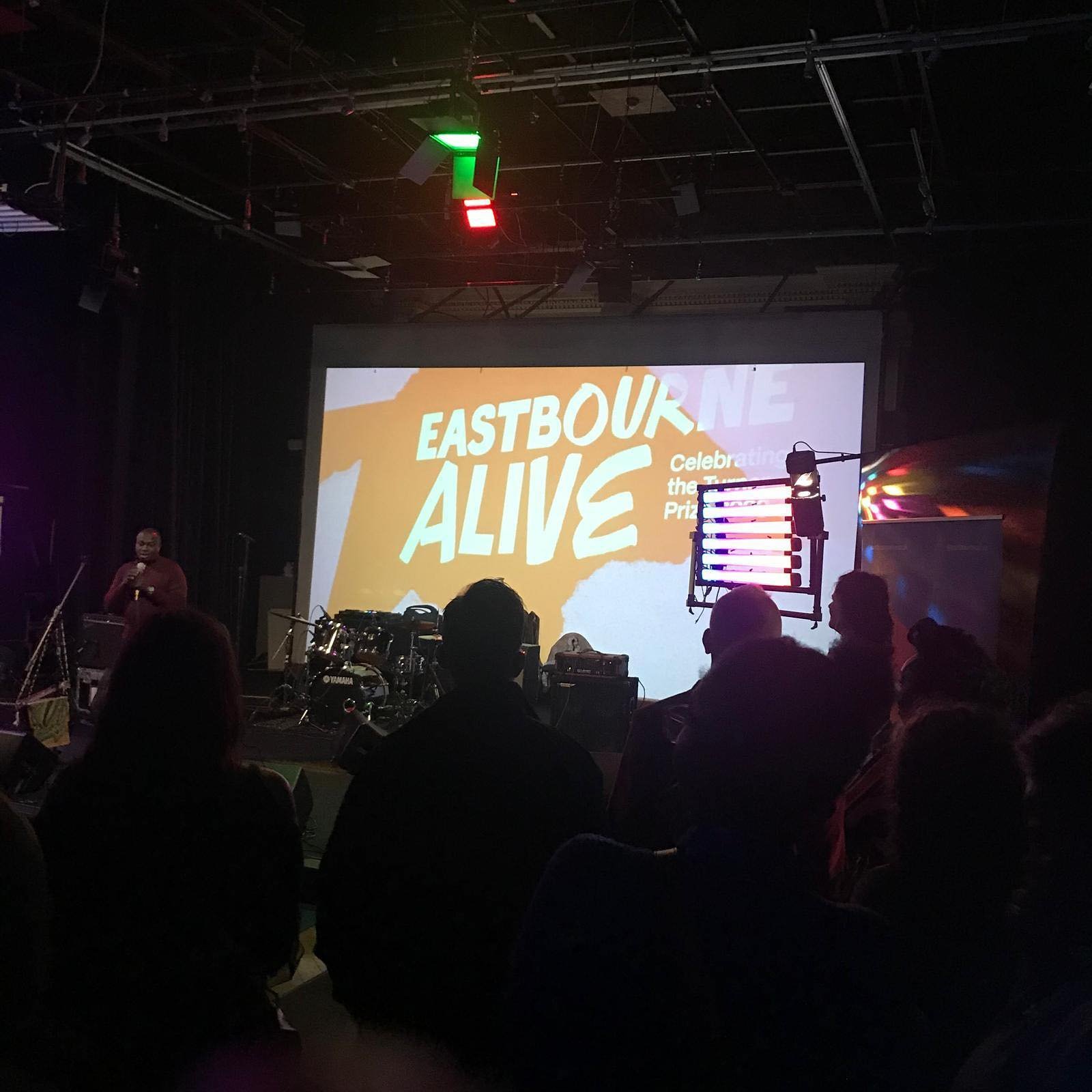 Thank you @eastbournealive and @townergallery for hosting such a brilliant closing party on Saturday night. The live music was amazing, what an incredible band! 

Thanks also for inviting me to be part of such an amazing group of artists delivering c