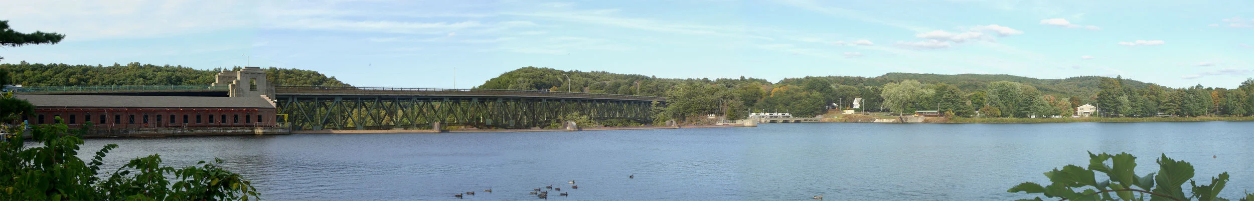 The Connecticut River From Turners Falls