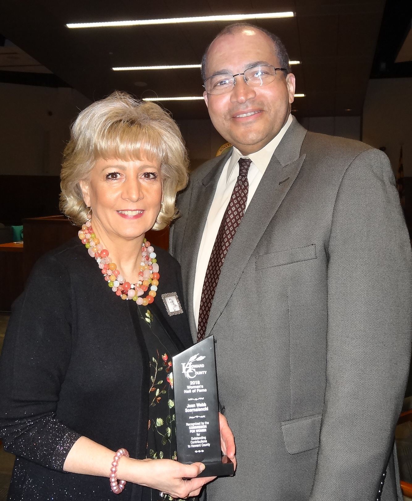 HC DrugFree's Board Emeritus and Howard County Circuit Court Judge William V. Tucker,