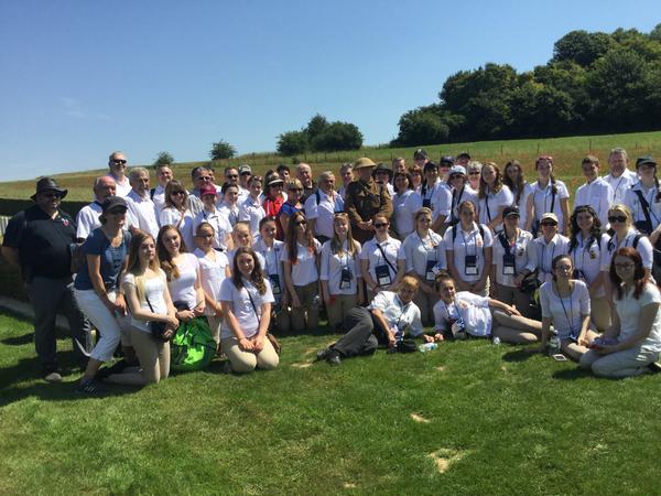 NL contingent at the Beaumont Hammel British Cemetary. One NL barbour burried here.