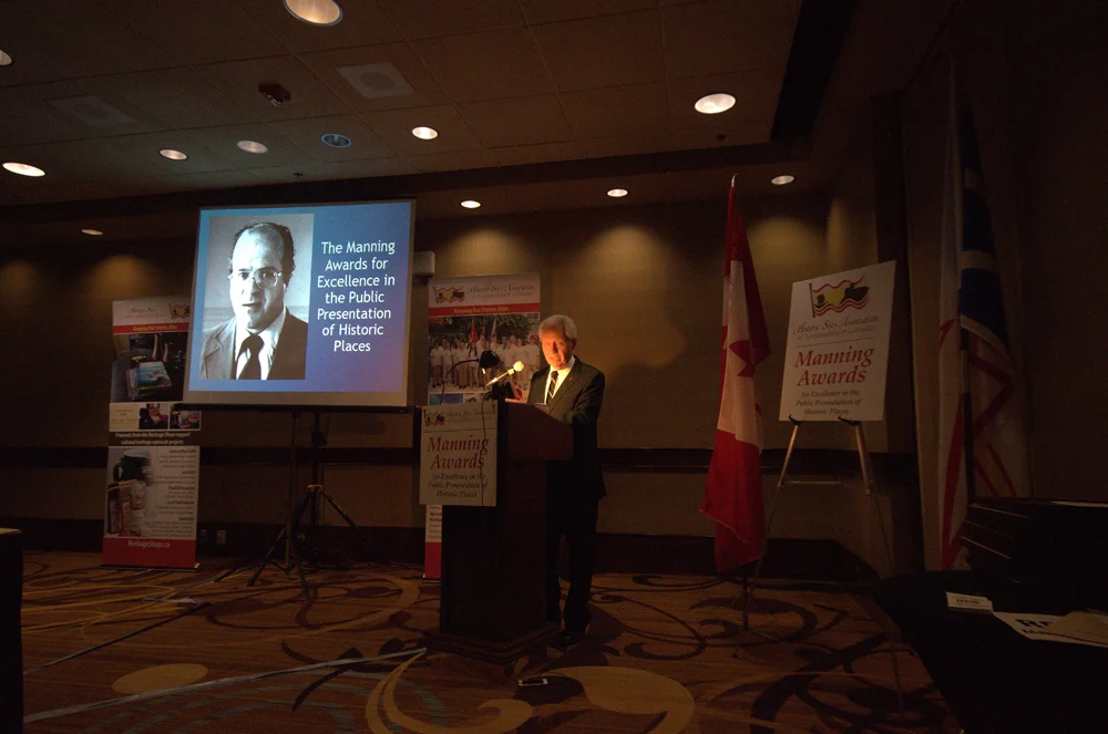 The Manning Awards were established in memory of Bill Manning, former Parks Canada Superintendent and champion for community involvement in heritage preservation