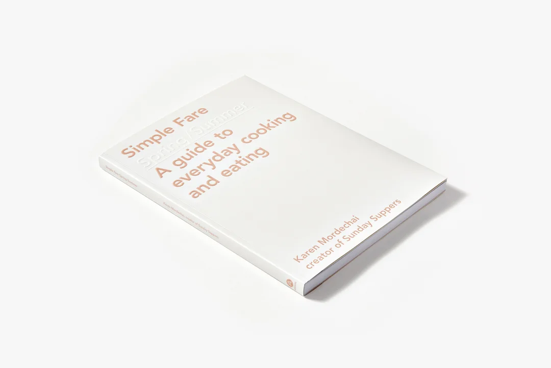 Simple Fare Spring/Summer Cookbook Signed Copy 