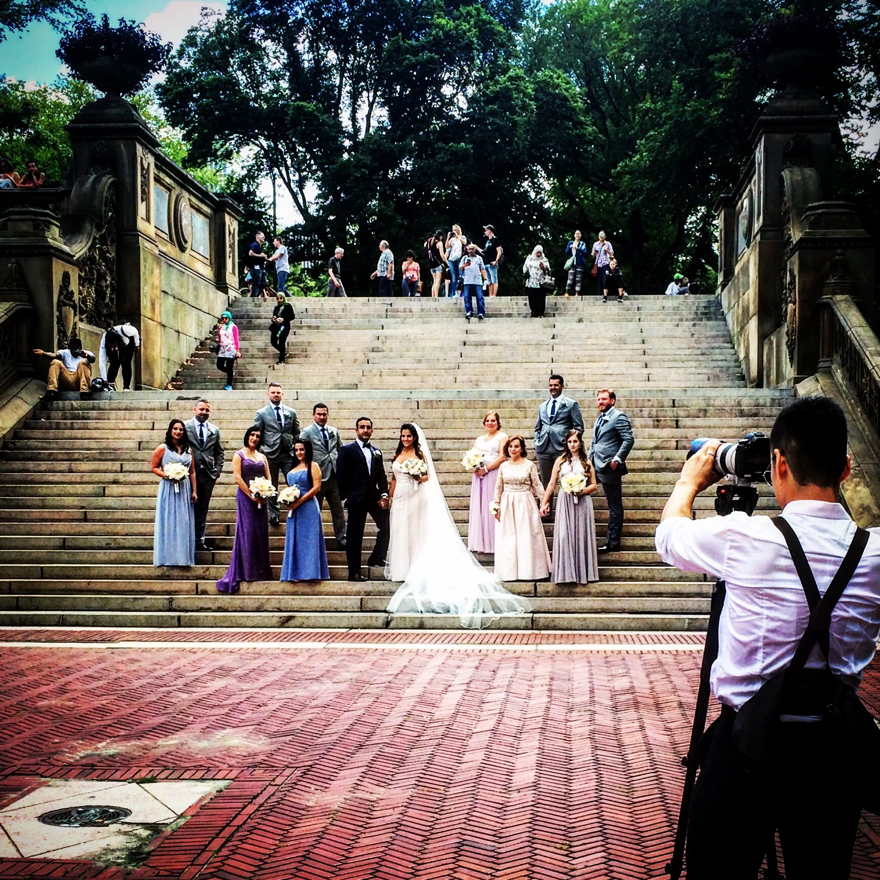 Behind-the-Scenes : Sophia and George's Wedding
