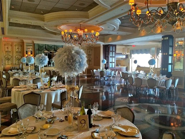 Feather Sphere (Couture Vase)