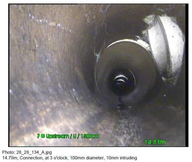 This image shows a connecting pipe.