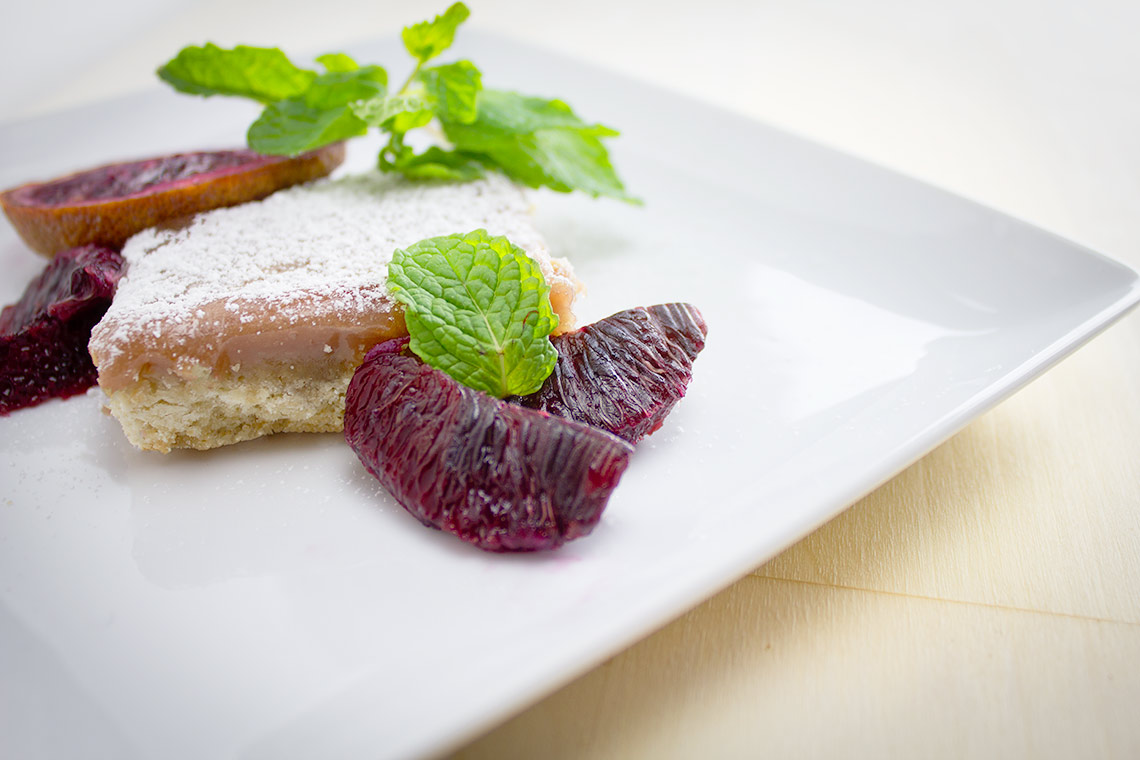 Blood Orange + Brown Sugar Bars | flavortheory.com