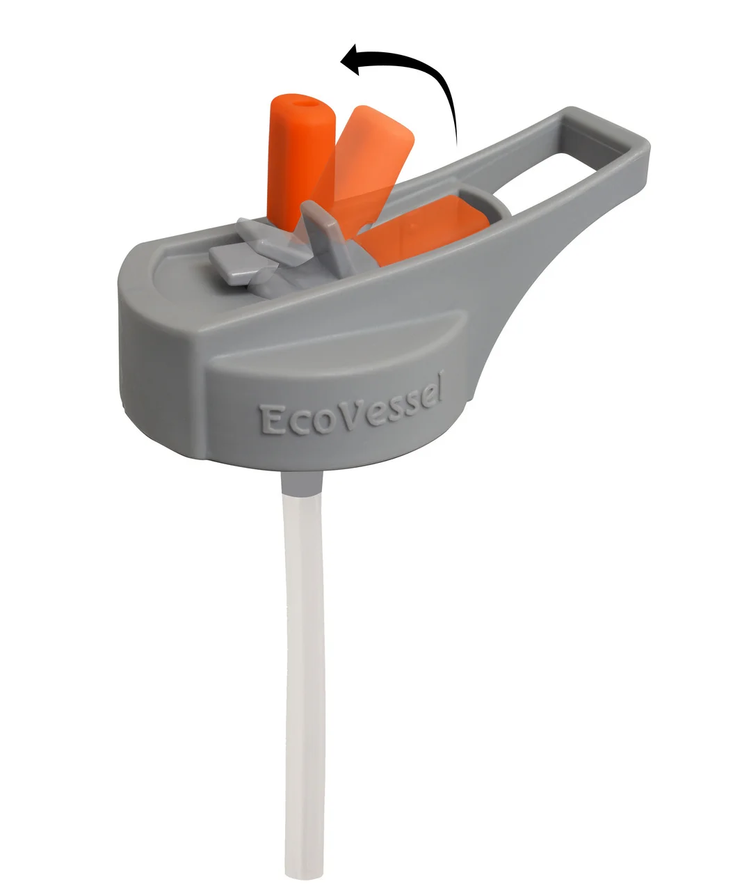 SUMMIT 17 oz. Triple Insulated Stainless Steel Water Bottle w/ Flip Straw Spout 