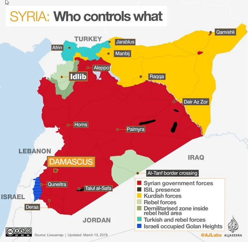 Source: Liveuamap via Al-jazeera