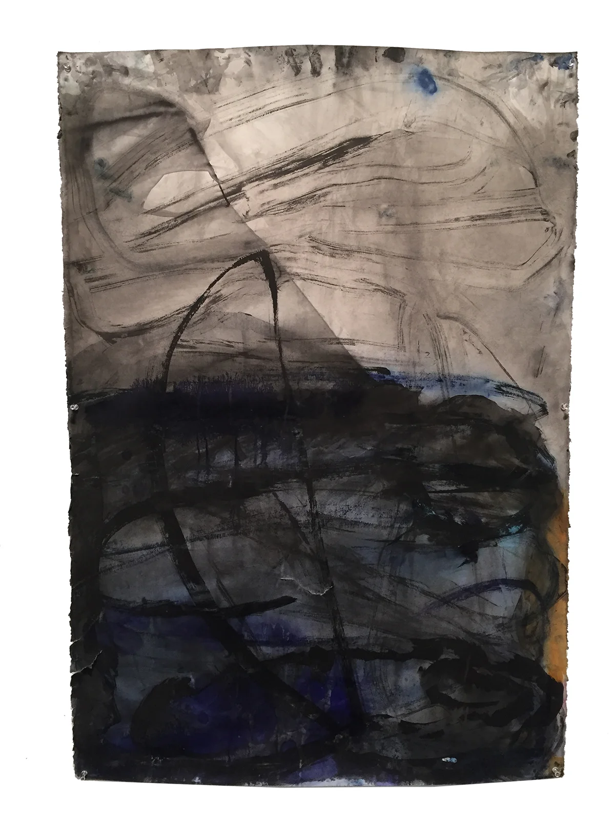 43 1/2" x 30" , ink & watercolor on paper, 2015 - $1,200