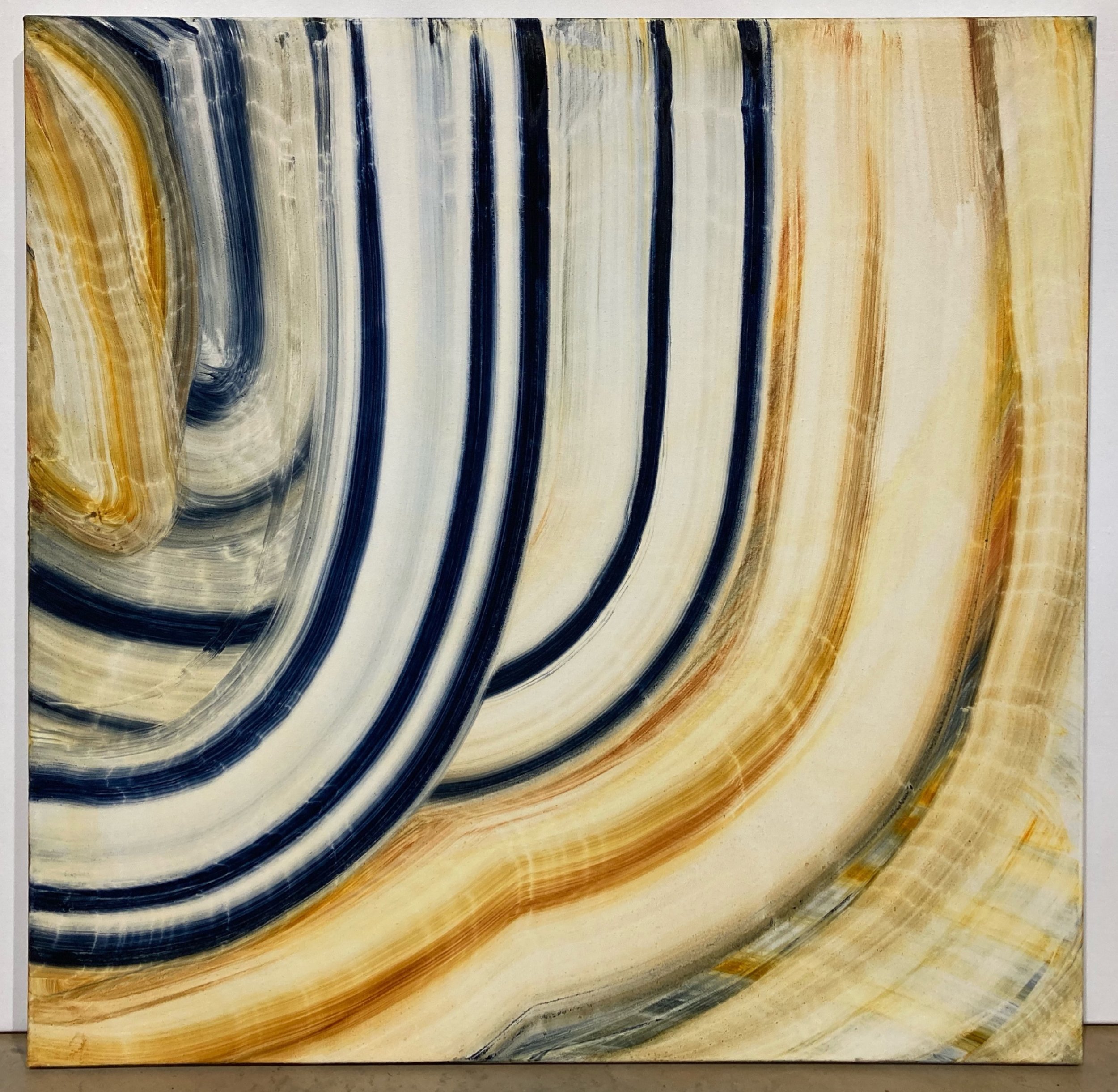  35x35” (89x89cm) oil on canvas, 2022 