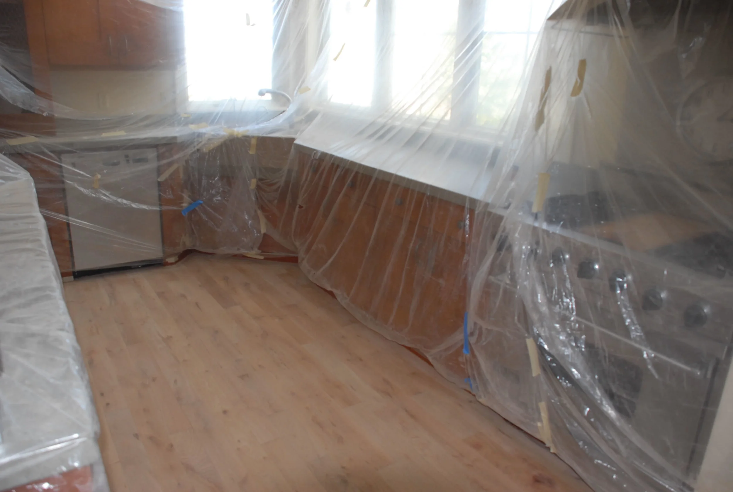 Interior Hardwood Sanding Job