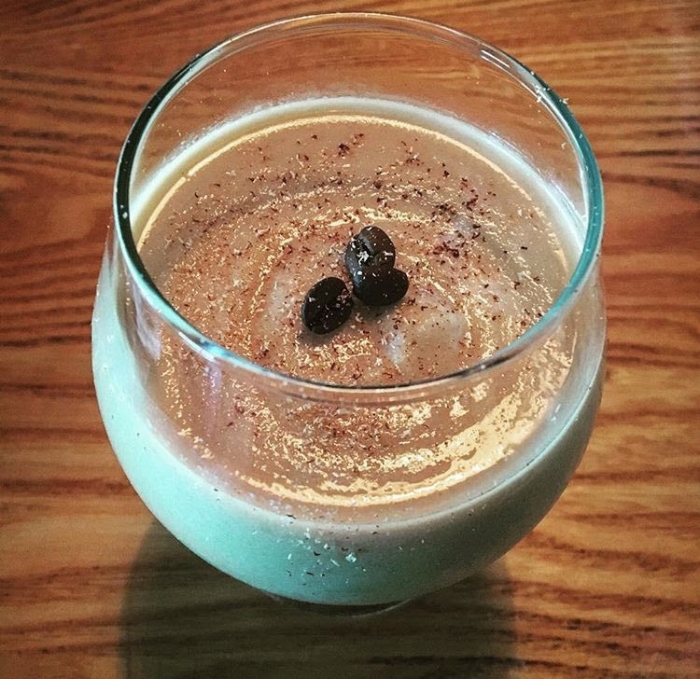 Frozen Irish Coffee at Oasthouse