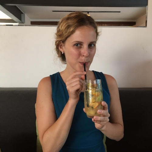 This is a caipirinha, the one word in Portuguese I learned how to spell, at Puro restaurant. For full envy experience, please visit my Instagram . 