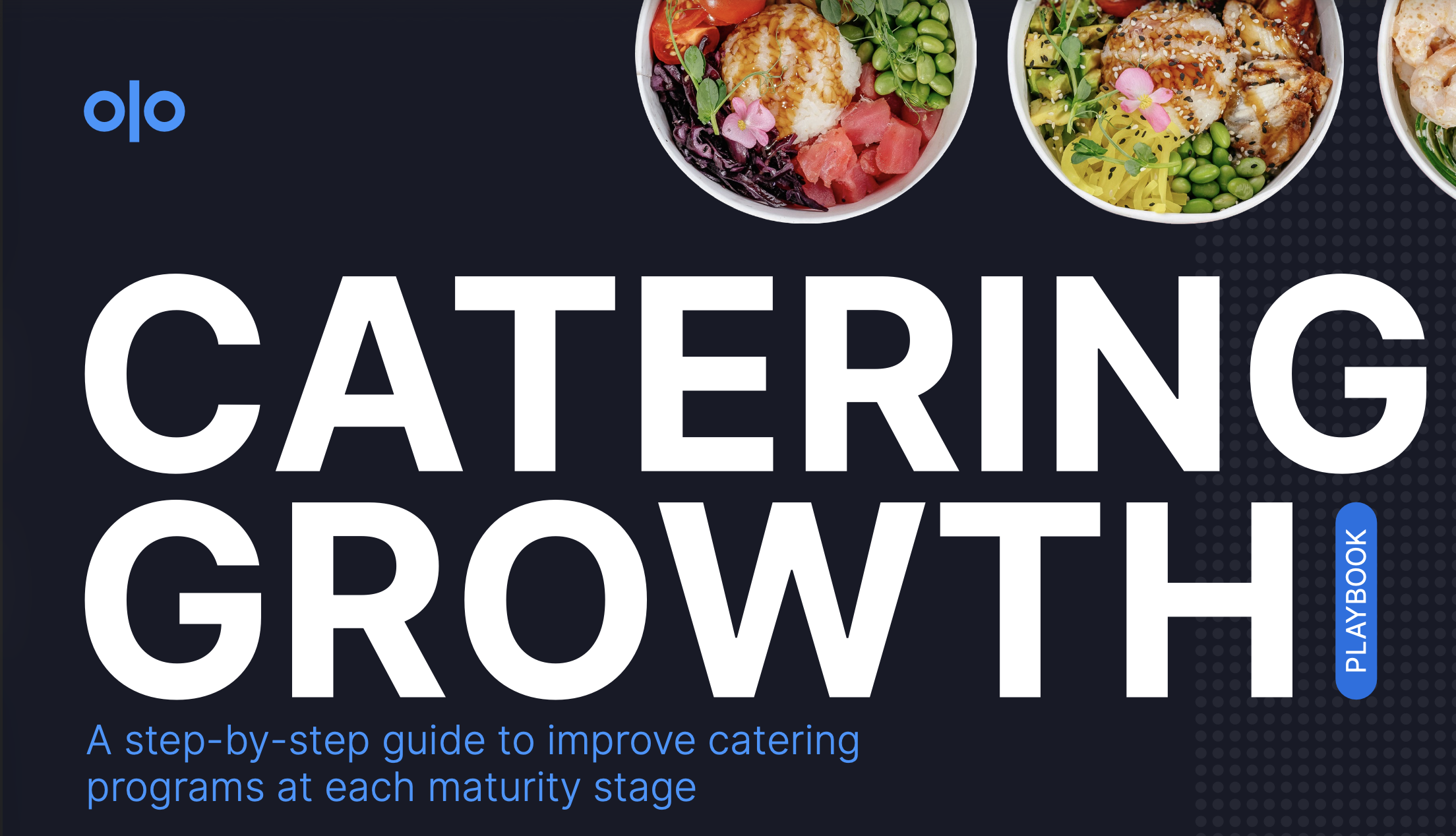Cover of the Catering Growth Playbook
